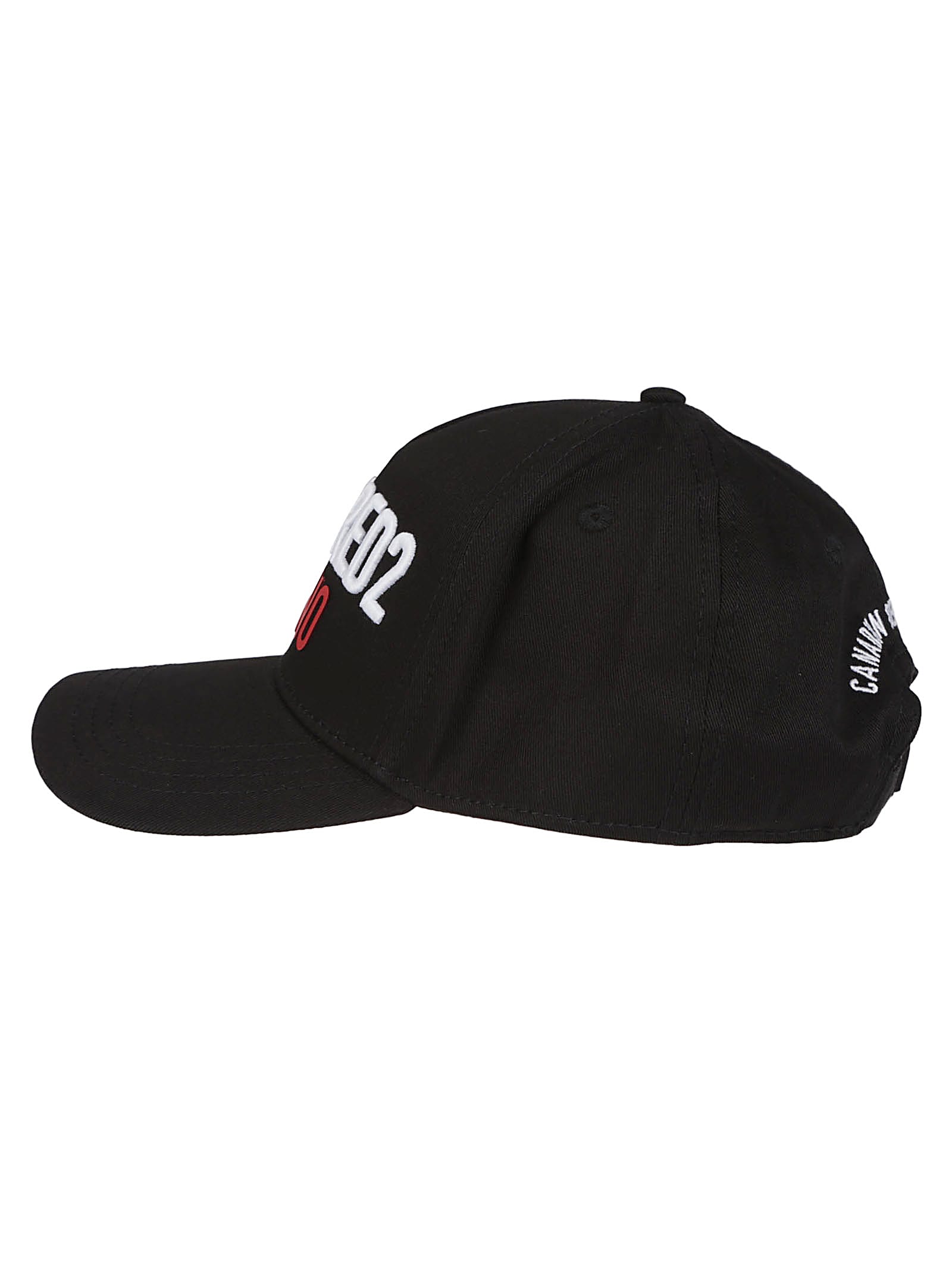 Dsquared2 Logo Baseball Cap In Nero