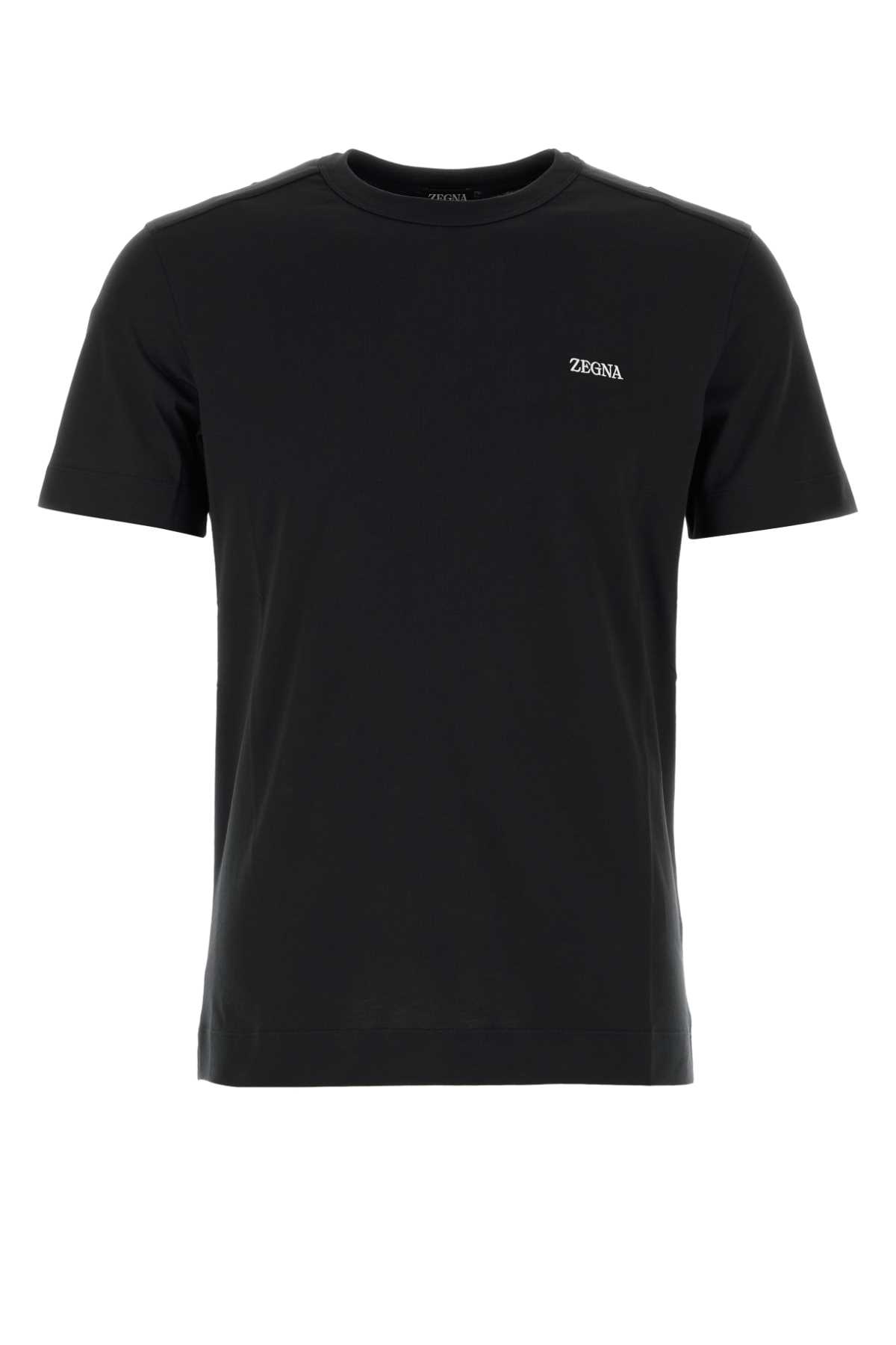 Black Cotton T-shirt