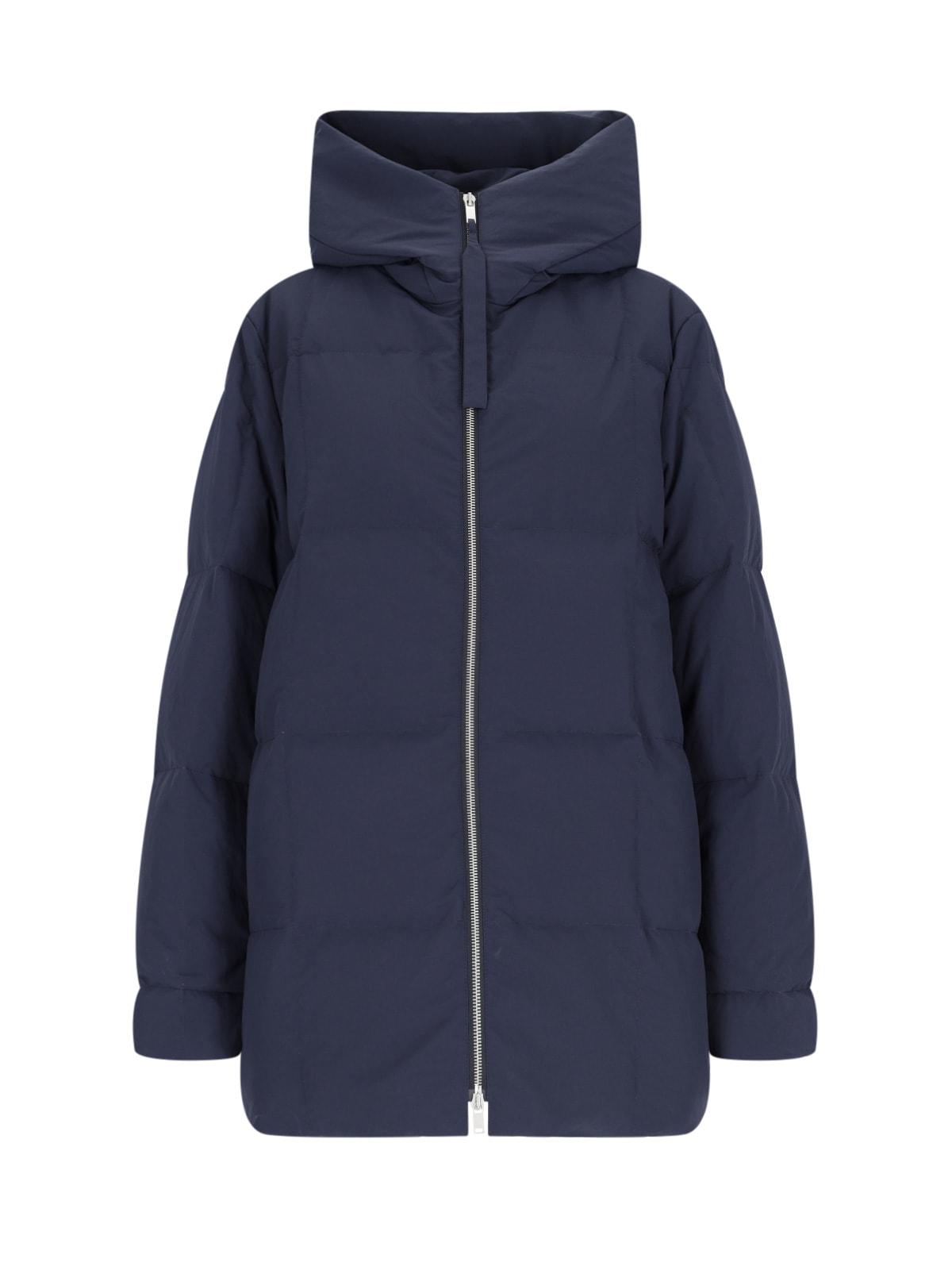 Shop Jil Sander Quilted Puffer Jacket In Blue