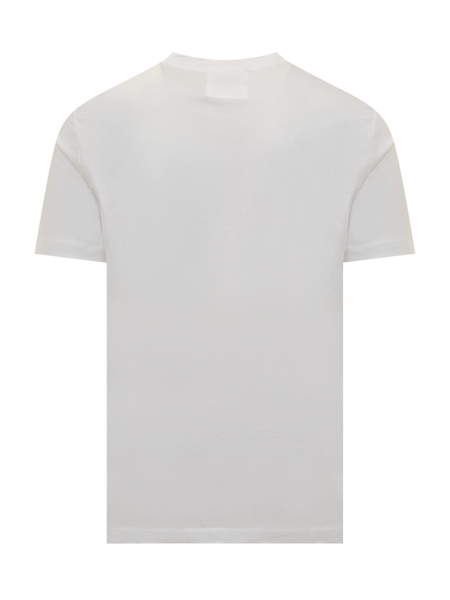 Shop Emporio Armani Emporio T-shirt In Bianco