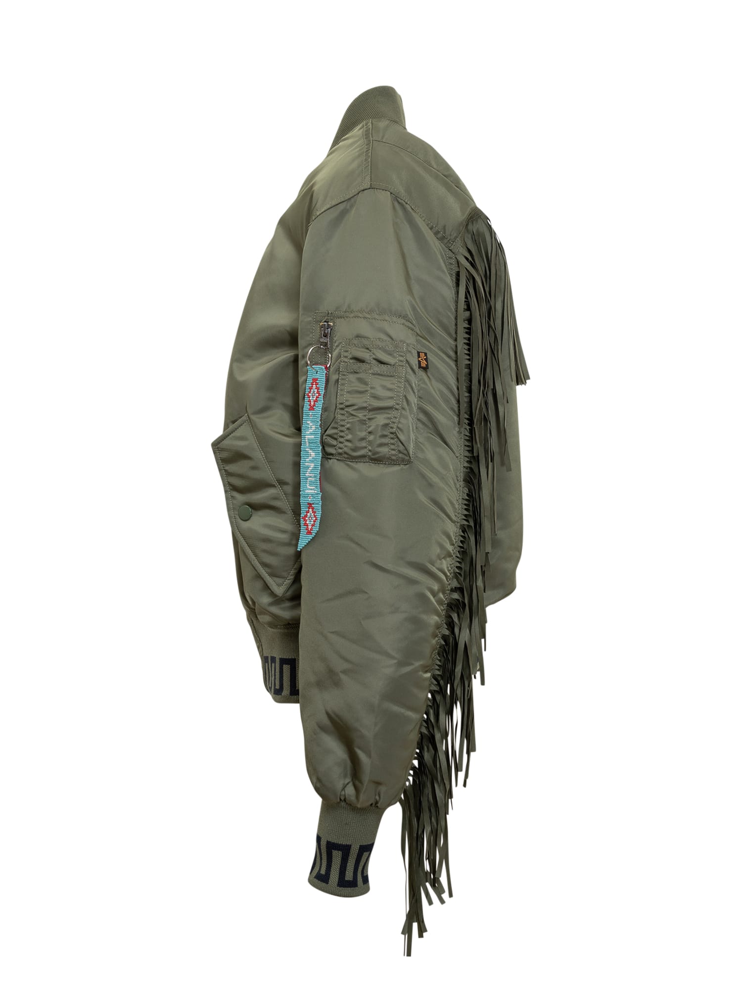 Alanui X Alpha Industries Bom Sage In Bom Sage