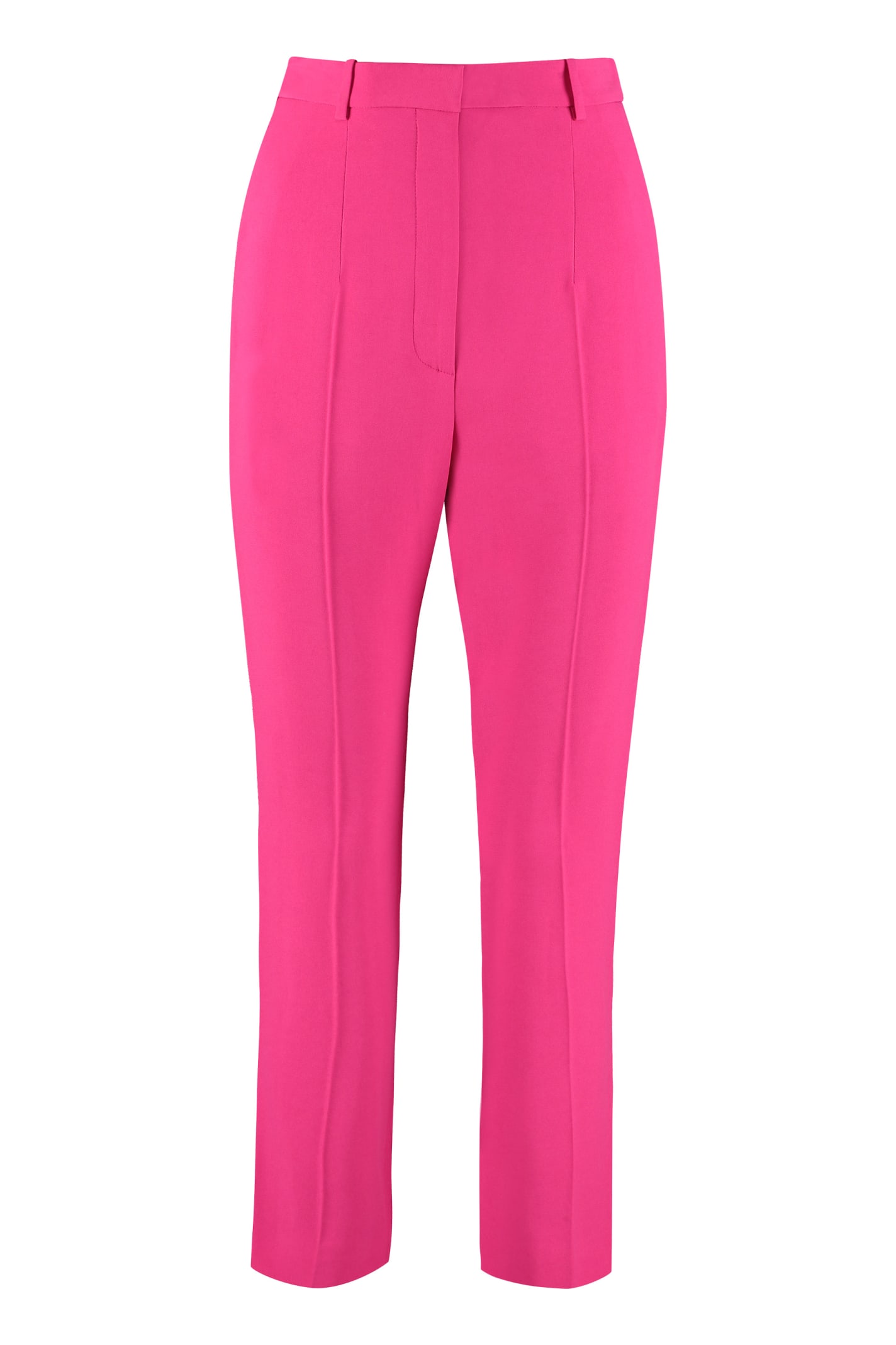 Image of High-waist Crêpe Trousers