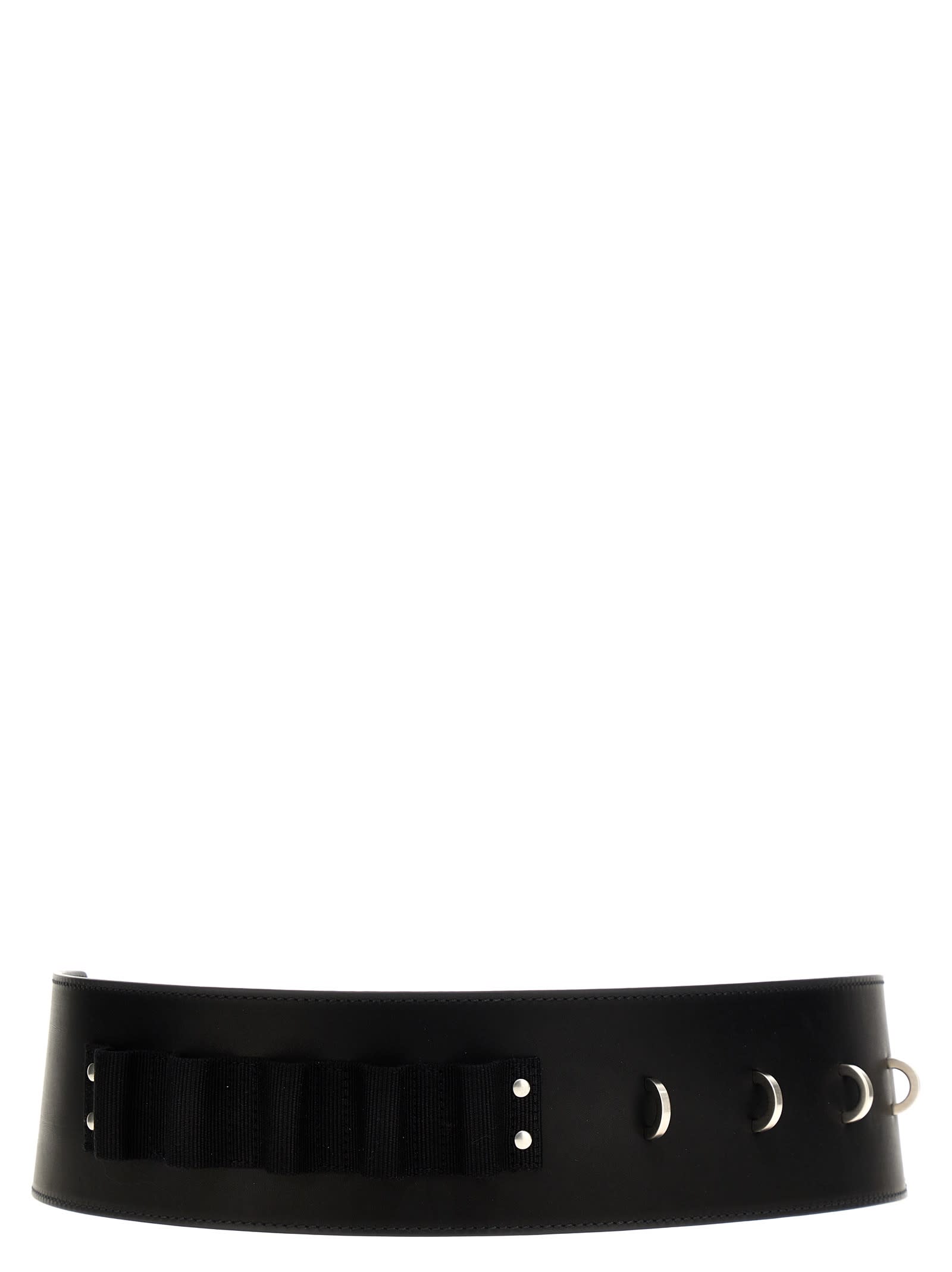 Shop Rick Owens Cargo Belt In Black