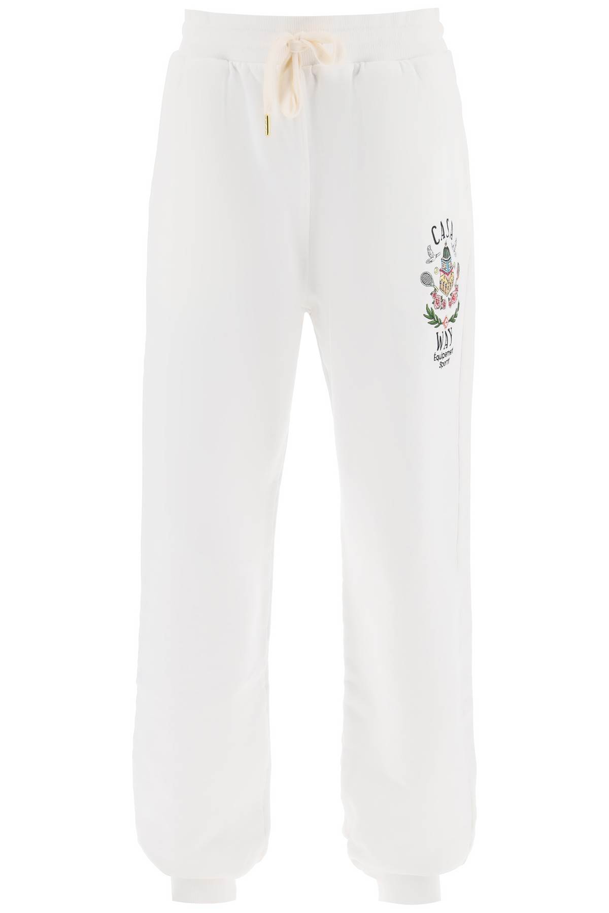 Casablanca White Cotton Pants