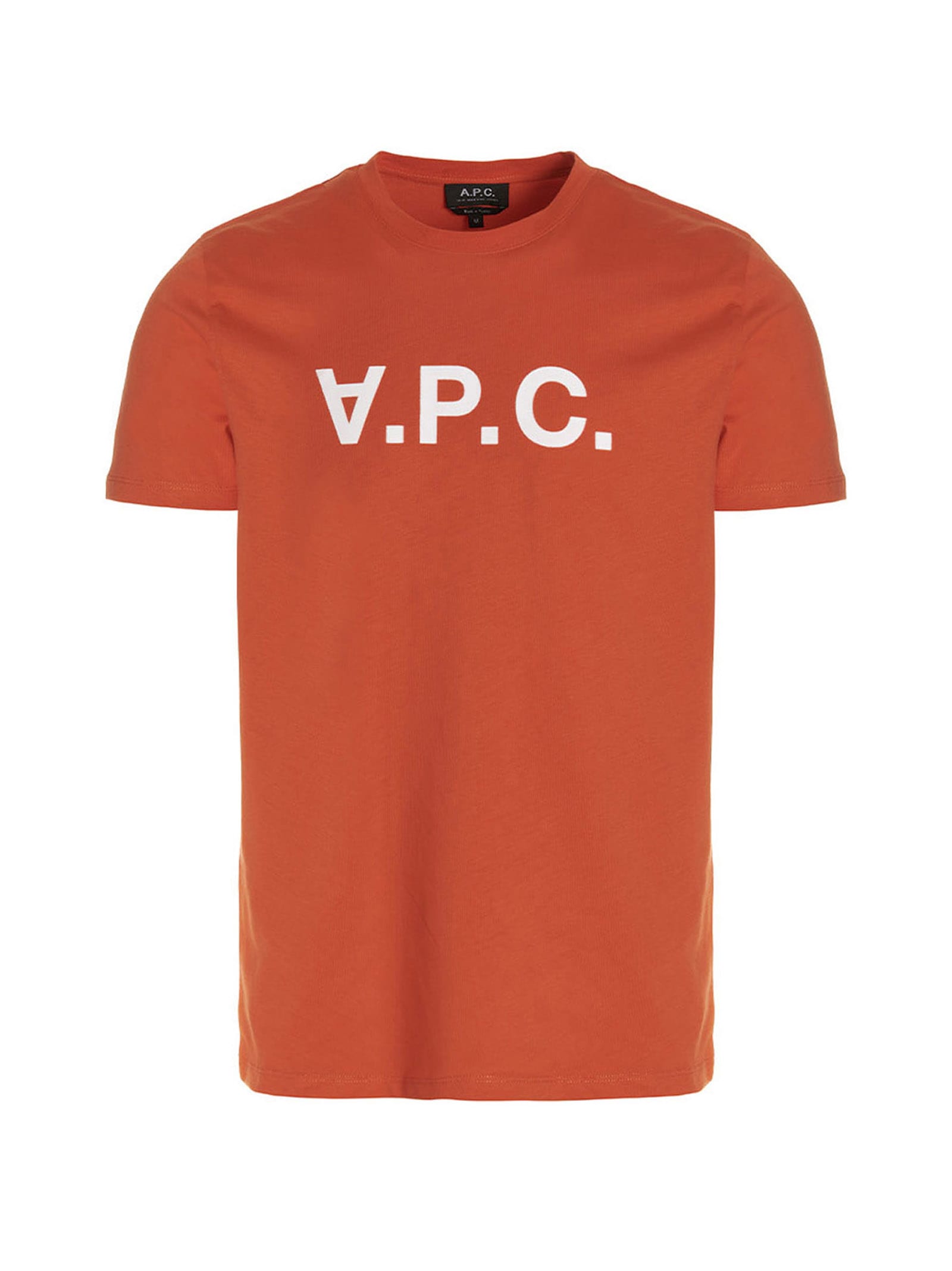 Apc T-shirt In Orange