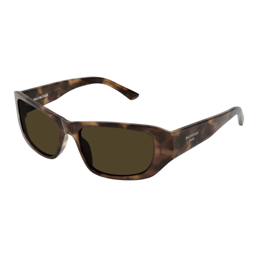 Balenciaga Bb0365s-002 Havana-havana-brown In Havana-havana-brown
