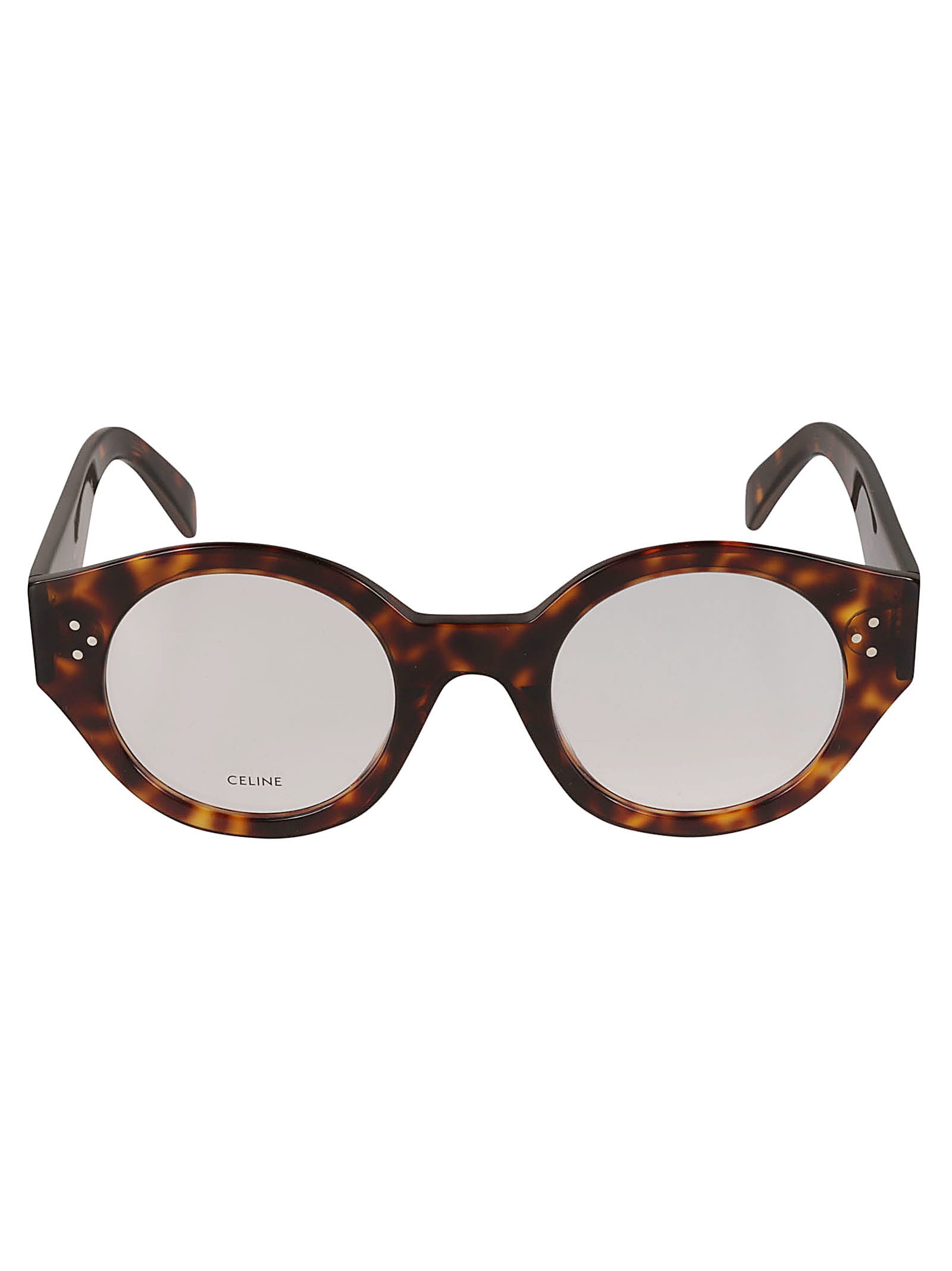 Flame Effect Round Lens Glasses
