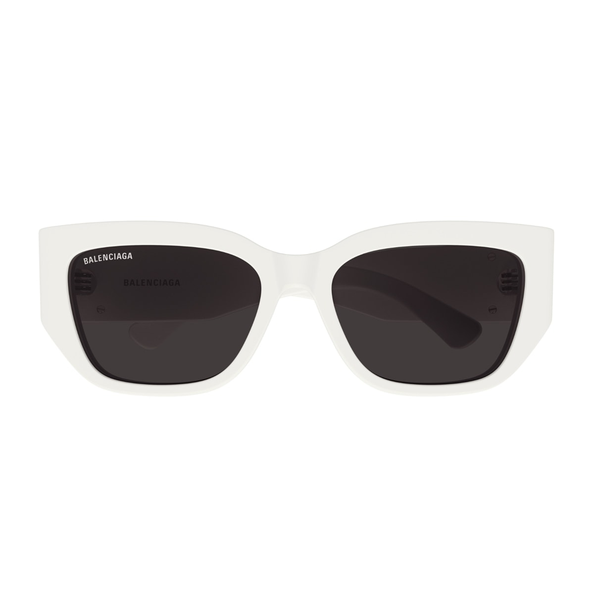 Balenciaga Bb0361sk Linea Everyday 003 White Grey Sunglasses