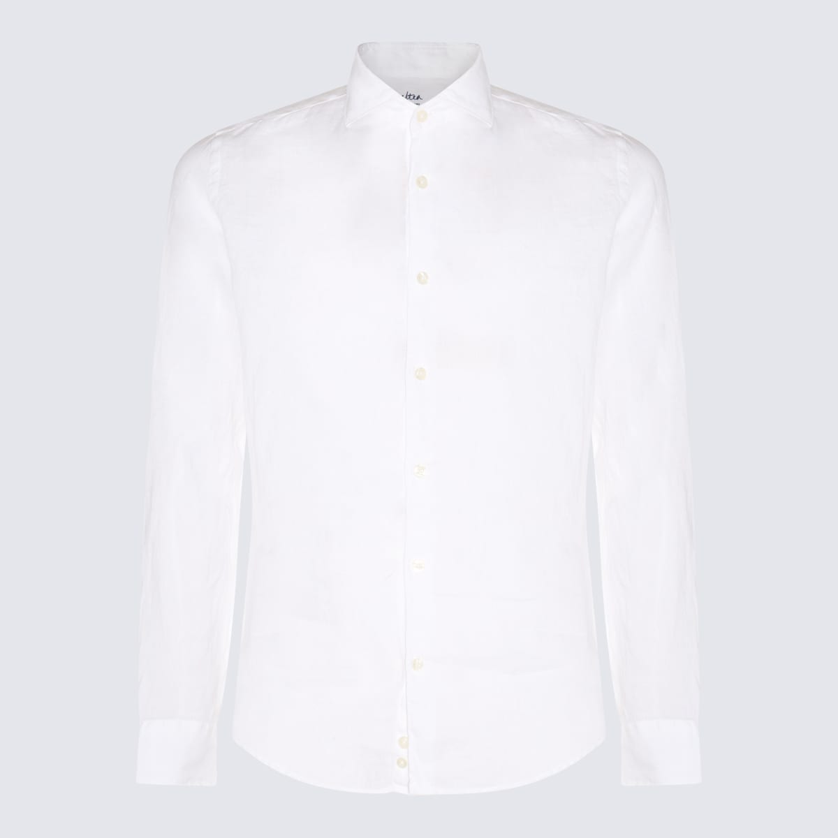 Shop Altea White Linen Shirt