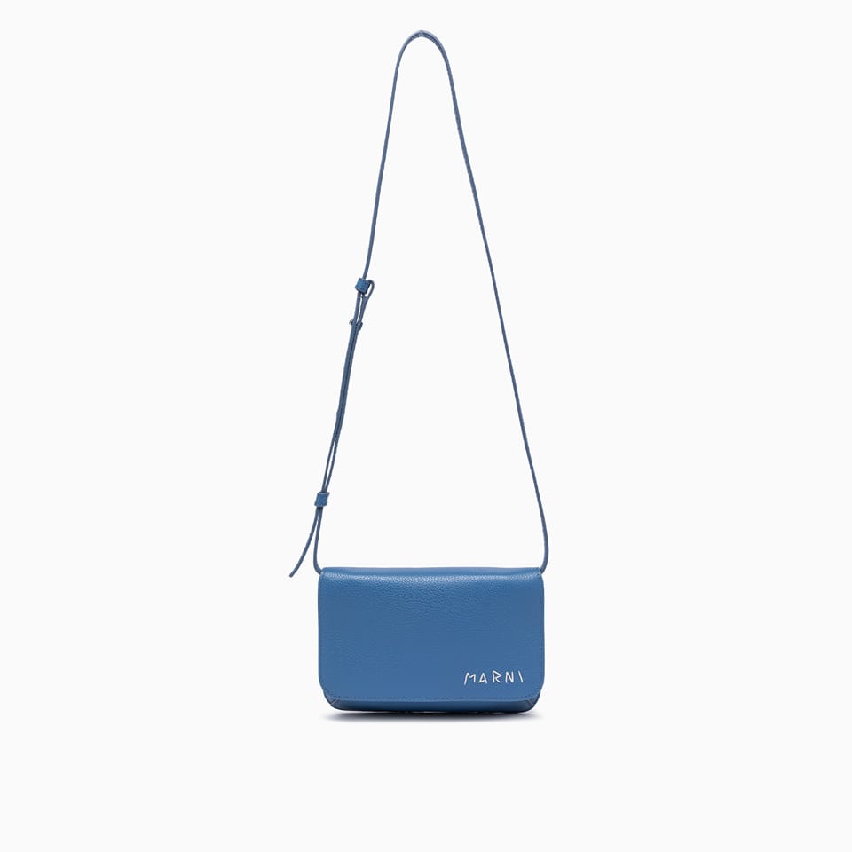 Shop Marni Cross-body Bag In Blue