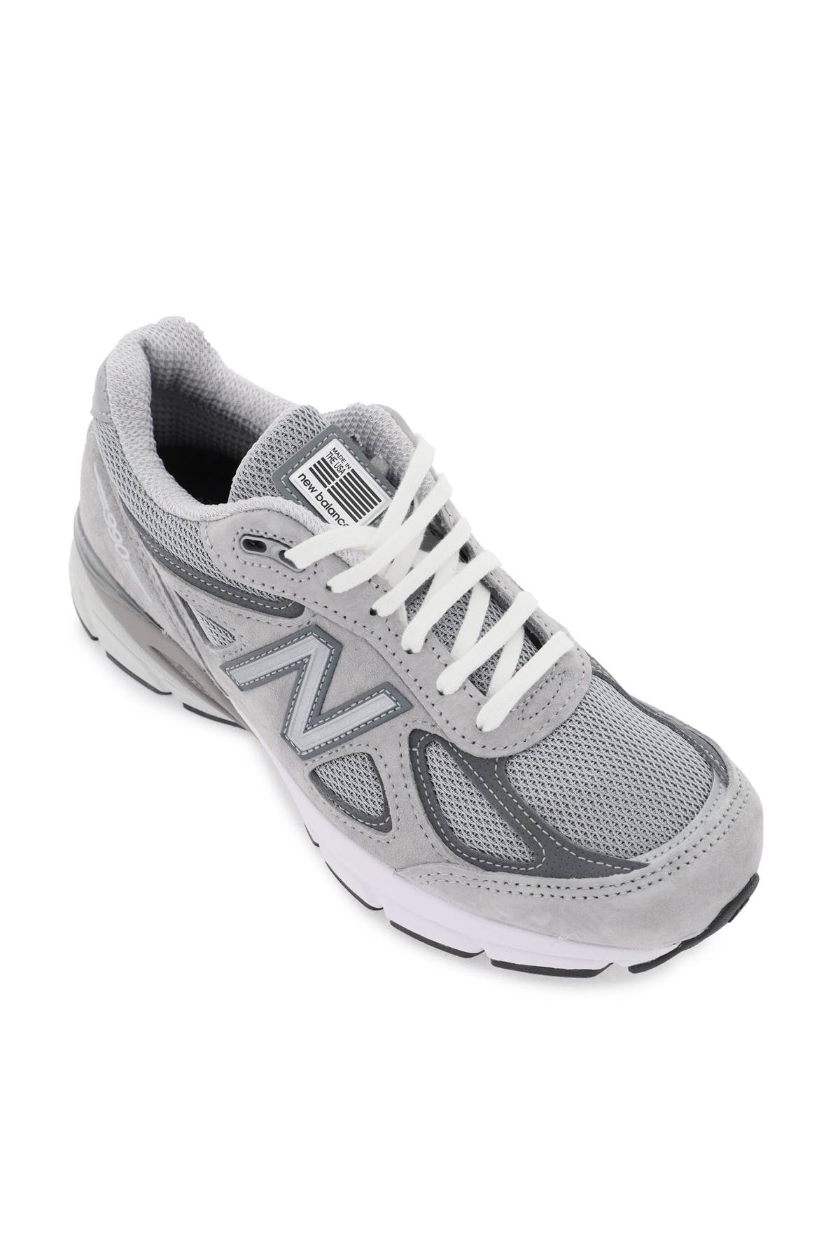 Shop New Balance Made In Usa 990v4 In Grey (grey)