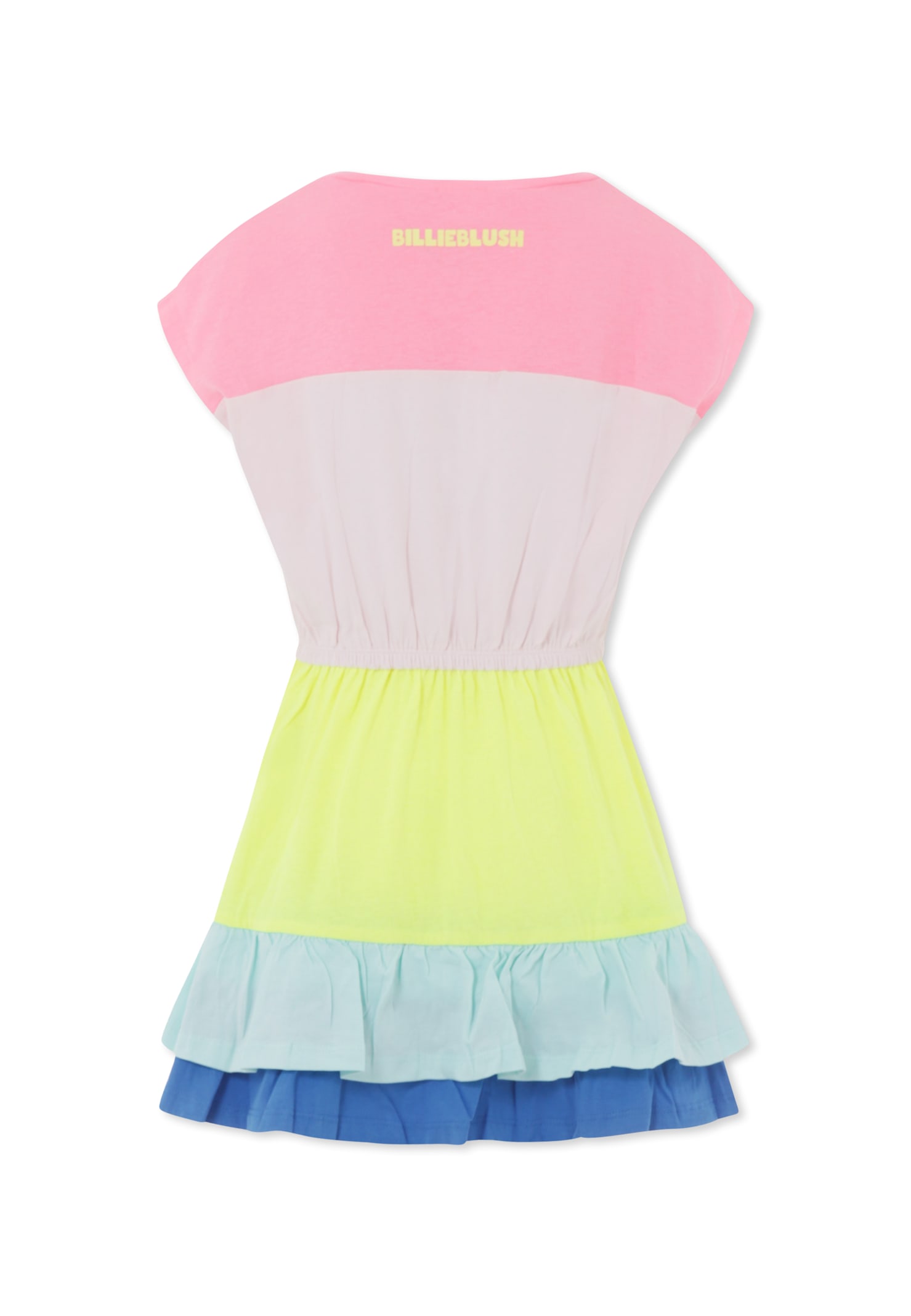 Billieblush Colour-block Jersey Dress In Multicolor