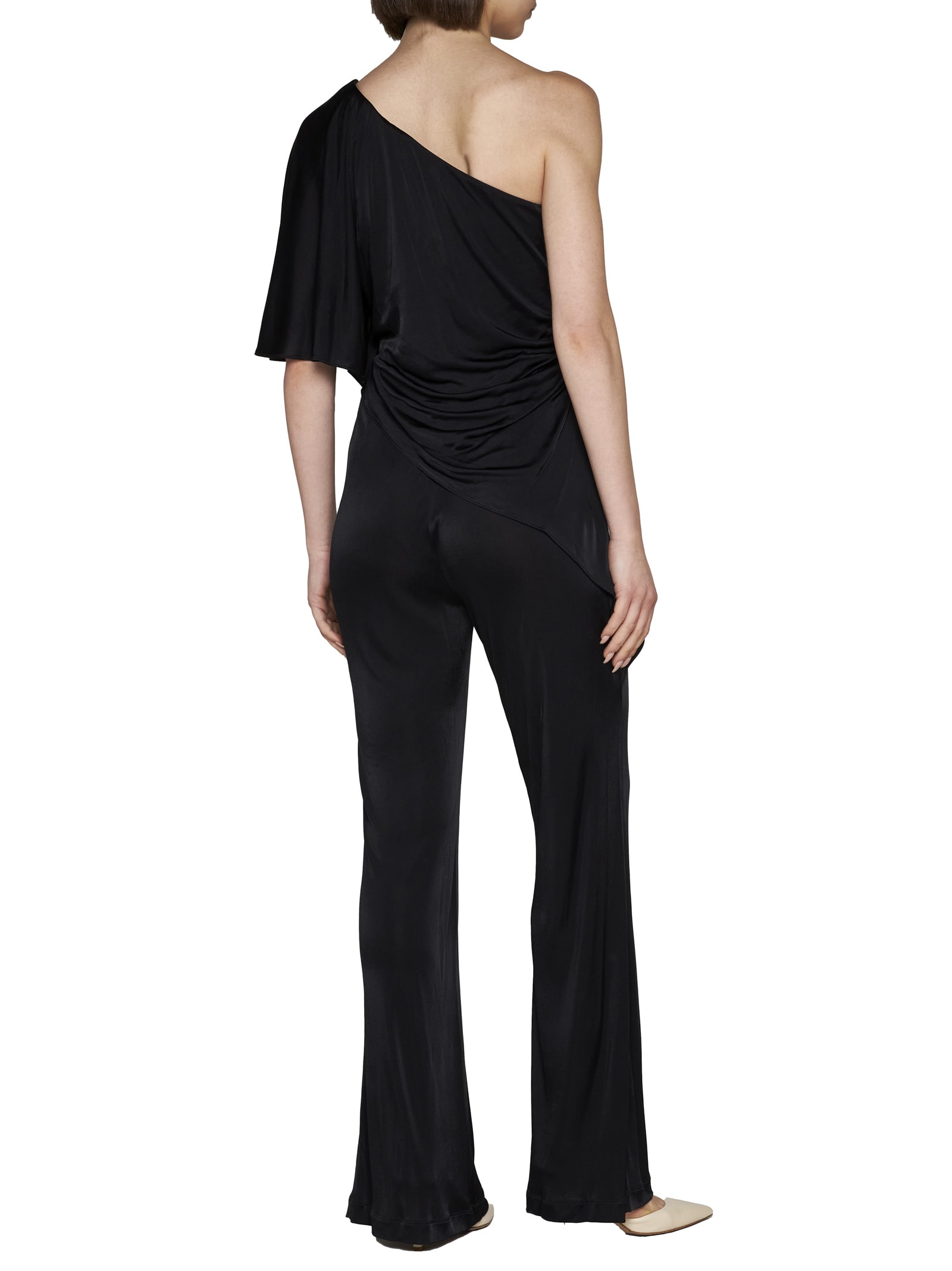 Shop Diane Von Furstenberg Sweat Pants In Black