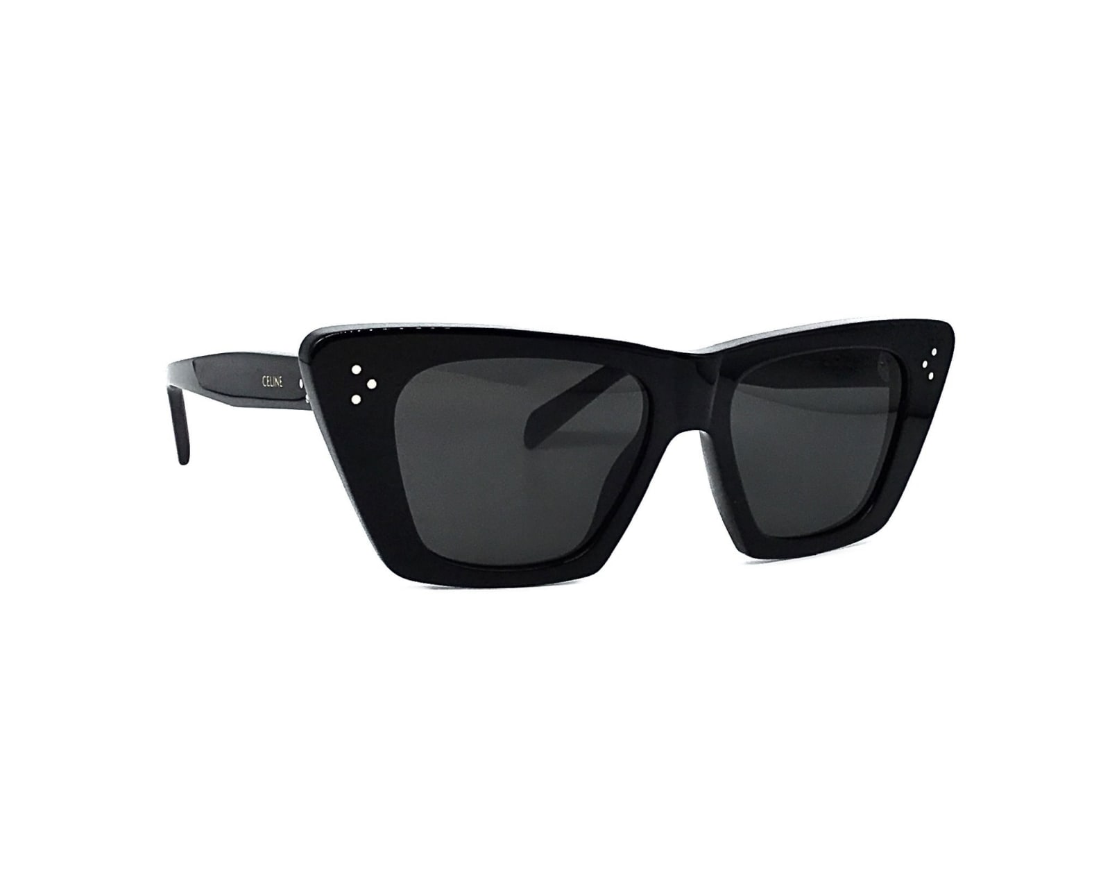 Shop Celine Sunglasses In Nero/grigio