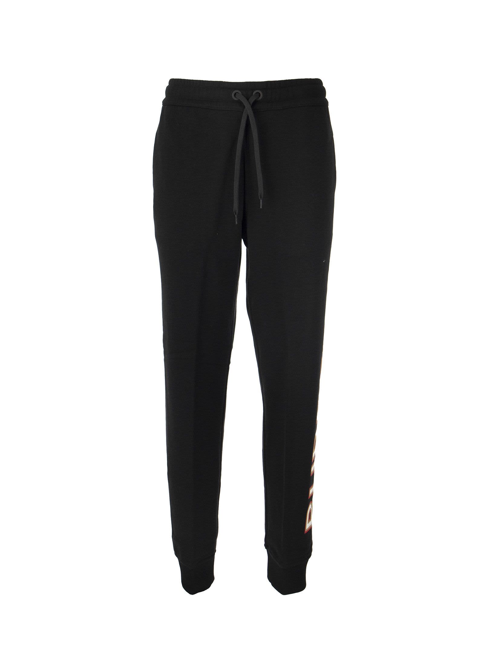 Burberry Esmee j24 - Cotton Jogging Trousers With Logo Print
