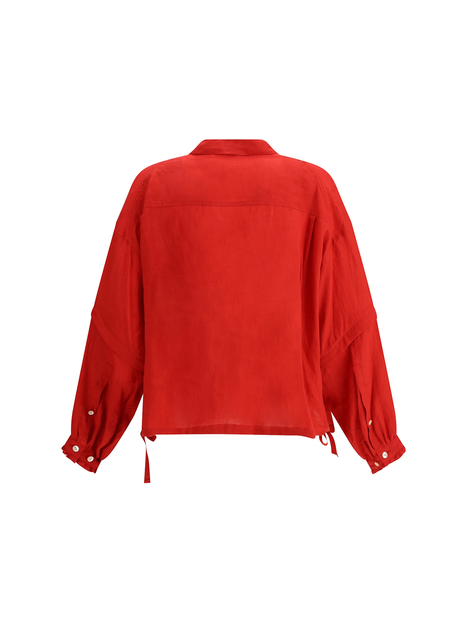 Undercover Oversized Shirt Drawstring Hem