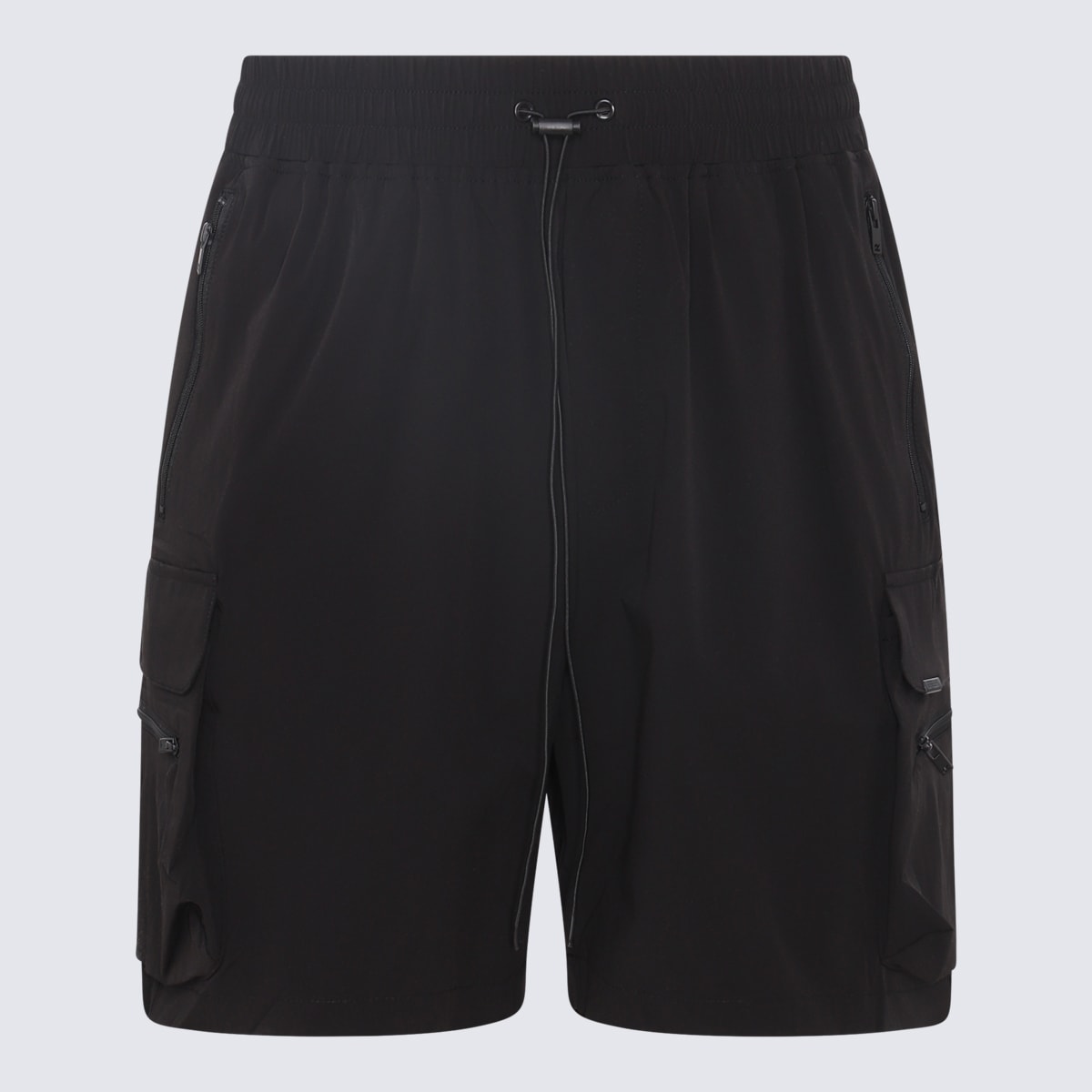Shop Represent Black Nylon Shorts