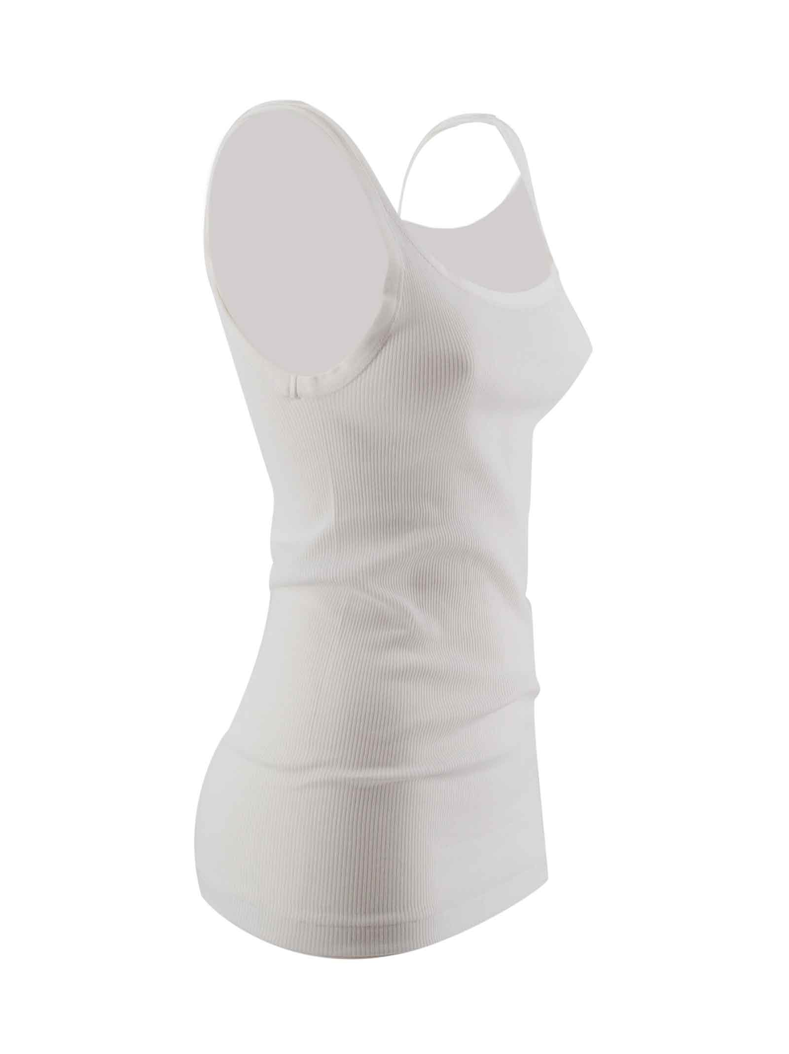 Shop P.a.r.o.s.h Basic Tank In White