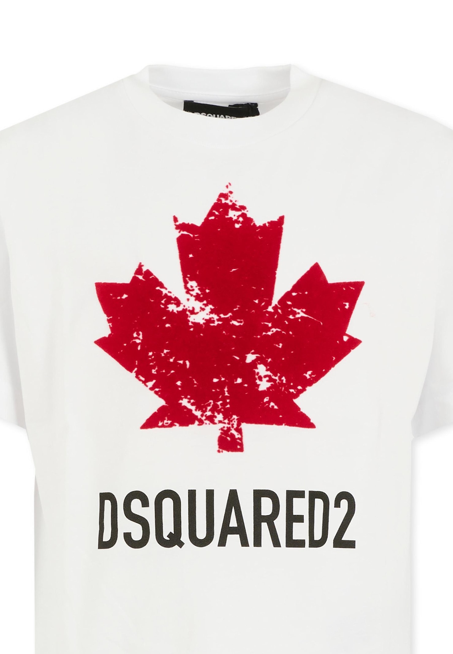 Dsquared2 White T-shirt For Kids With Logo In White