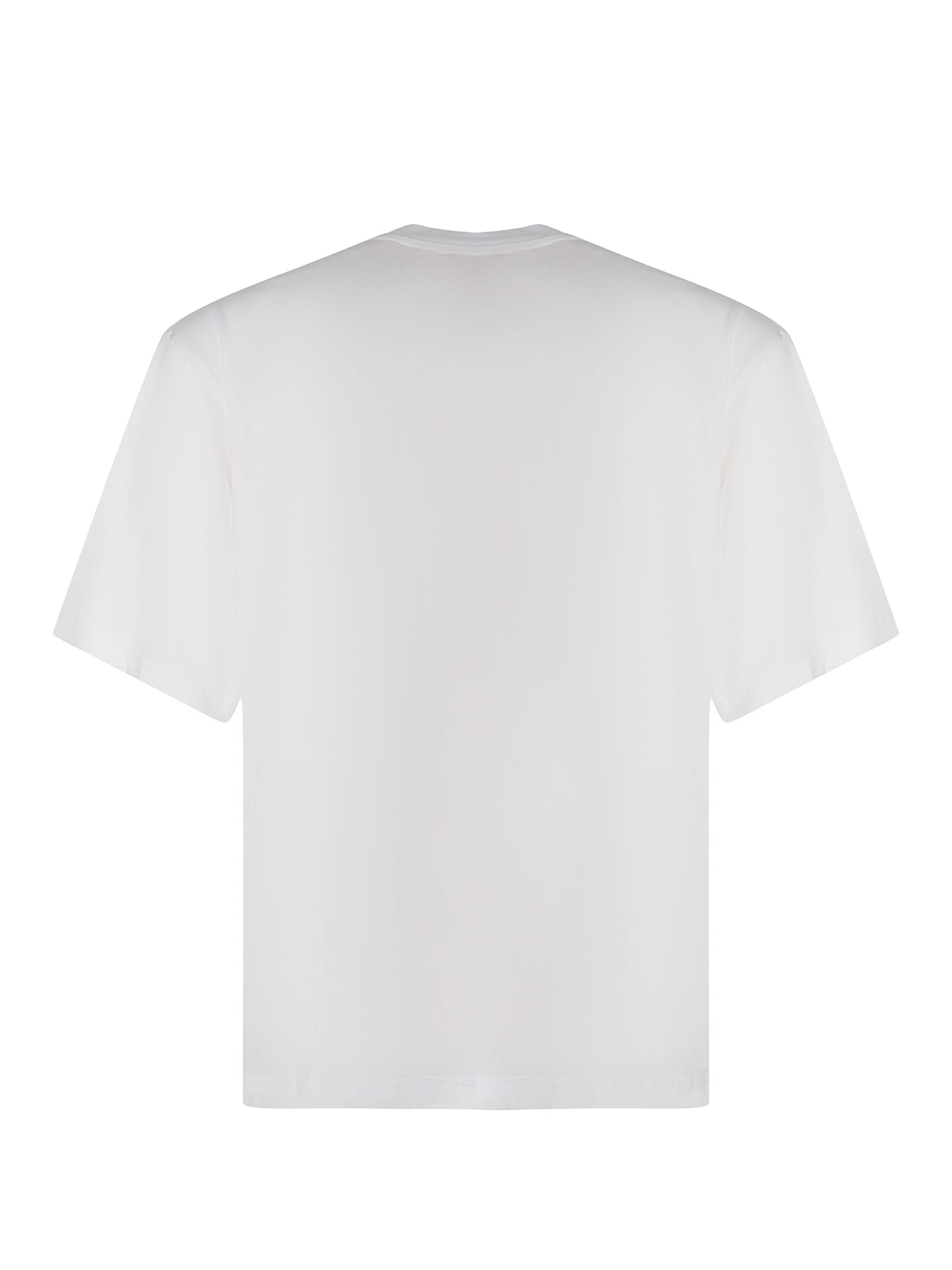 Shop Marni T-shirt  Made Of Cotton In White