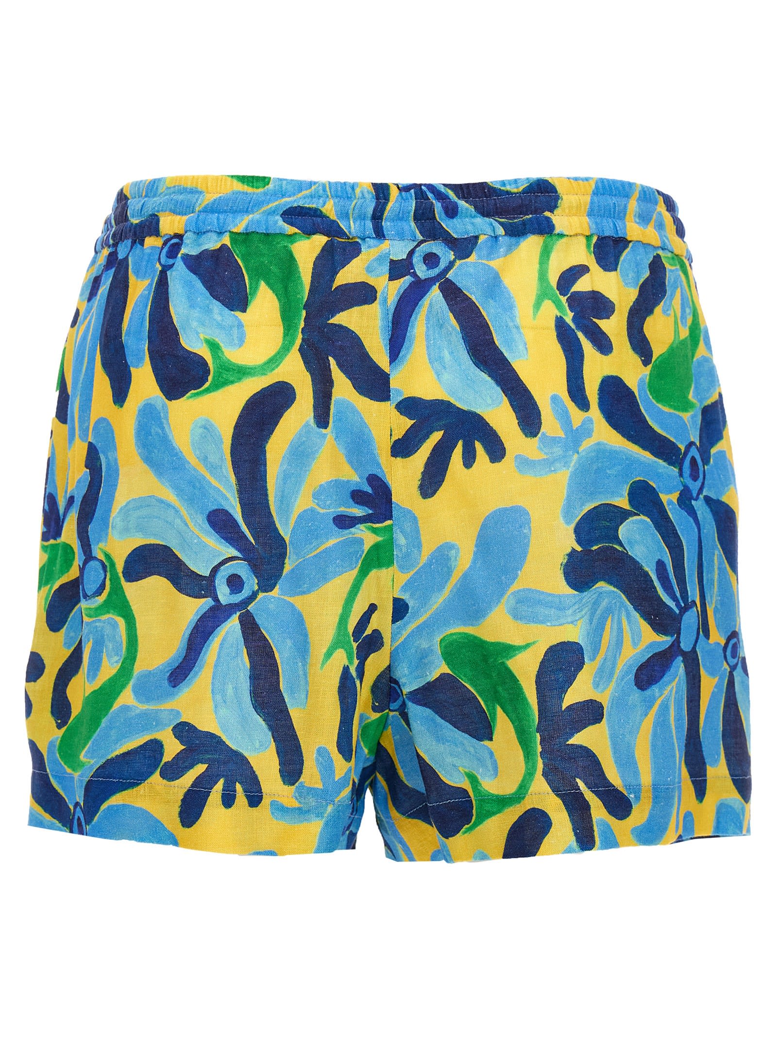 Shop Marni No Vacancy Inn Capsule High Summer Shorts In Multicolor