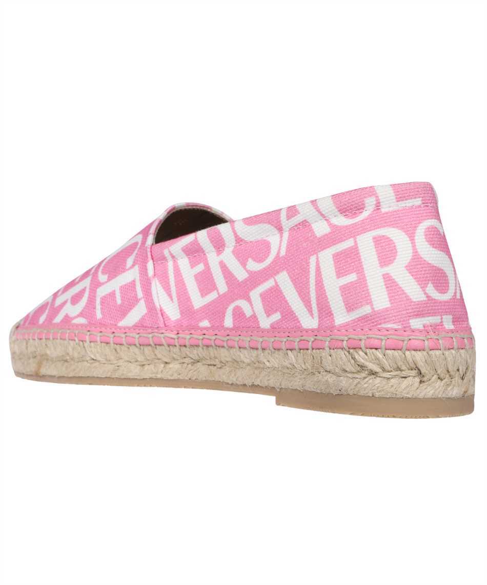 Versace All-over Jacquard Canvas Espadrilles In Pink