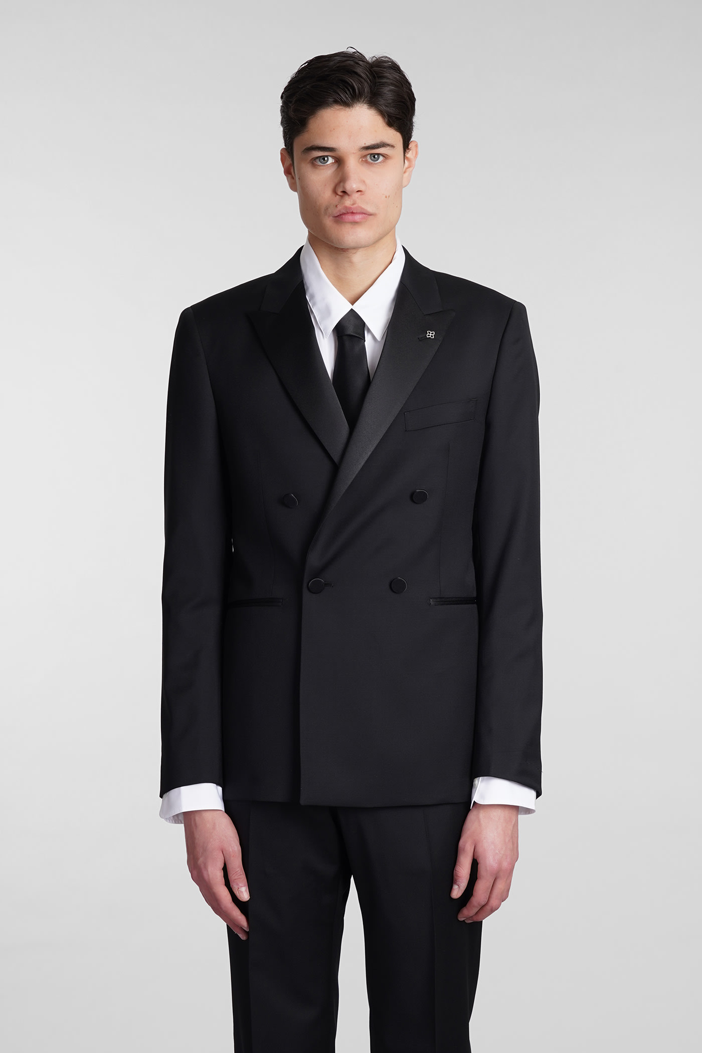 Tagliatore 0205 In Black Wool