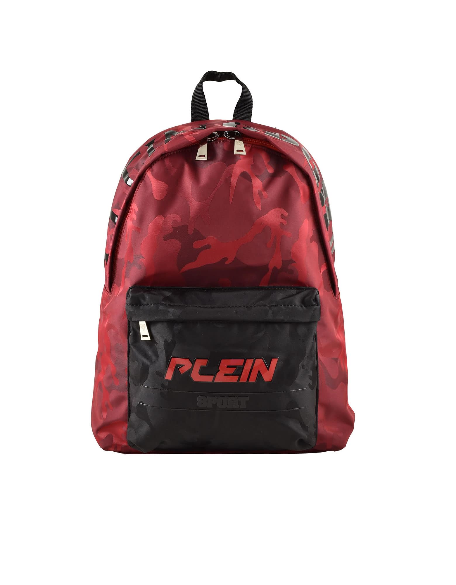Philipp Plein Aips803 52 Red Backpack Bag for Men Save 33% Mens Backpacks Philipp Plein Backpacks 