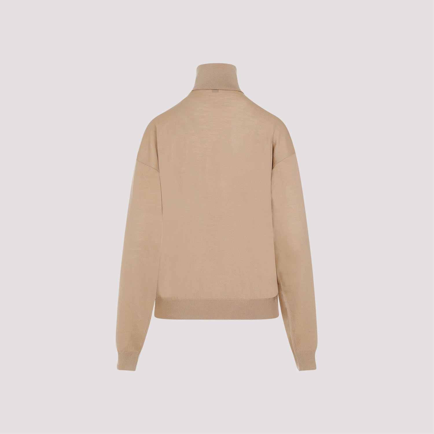 Shop Saint Laurent Wool Sweater In Camel