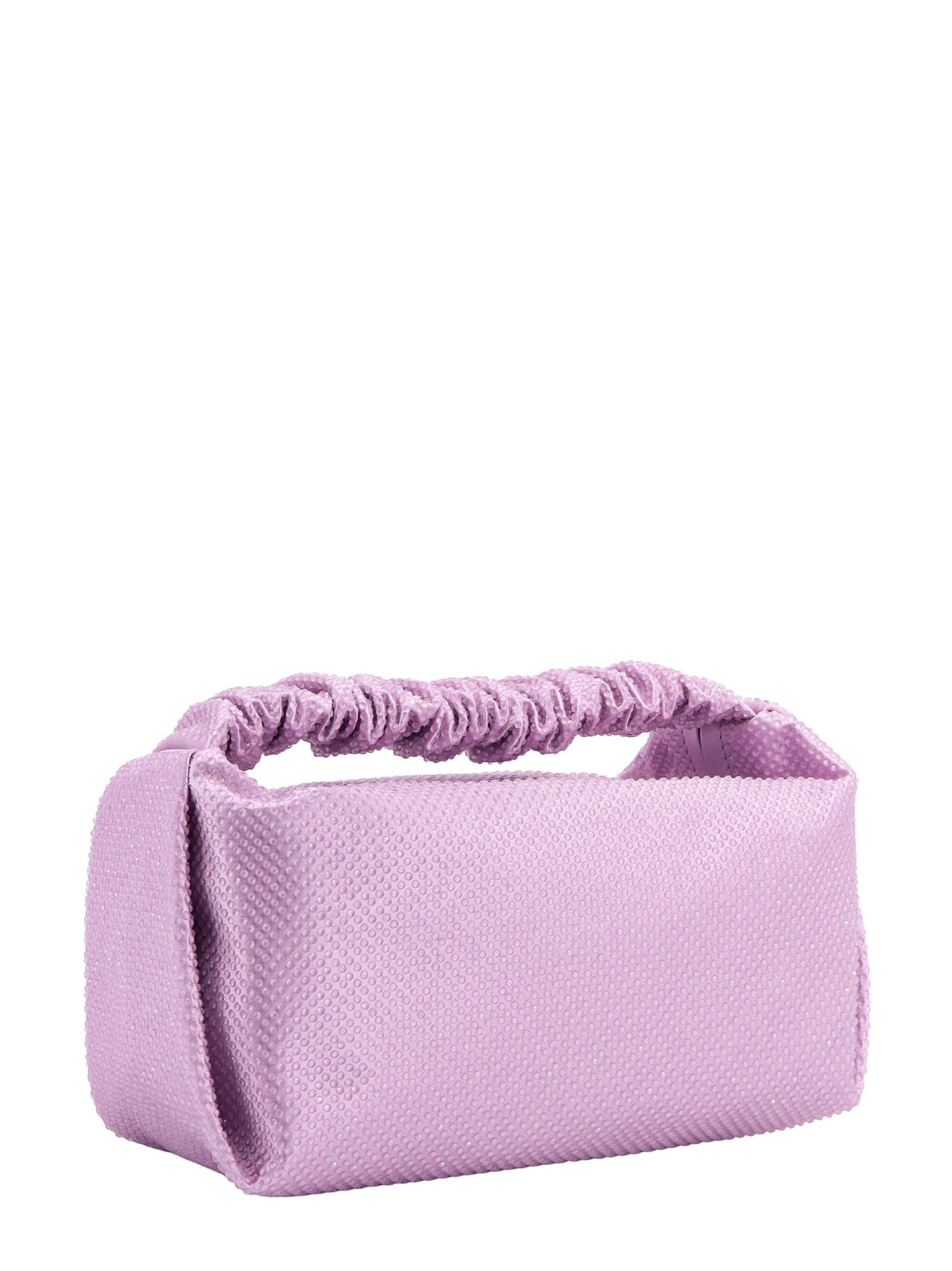 Shop Alexander Wang Scrunchie Handbag In Purple