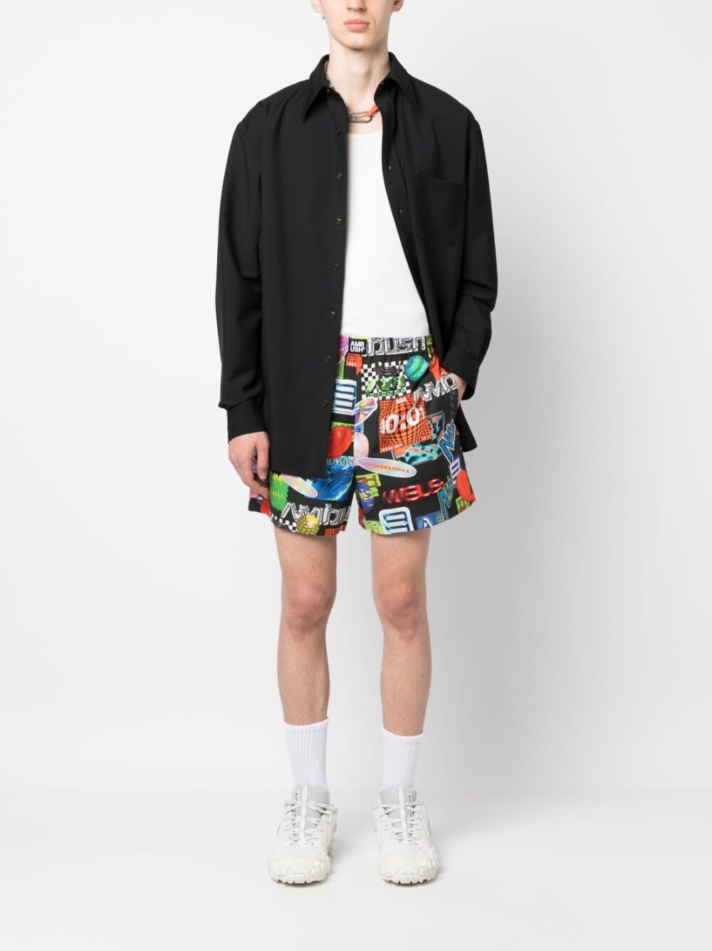 Ambush Printed Shorts In Multi