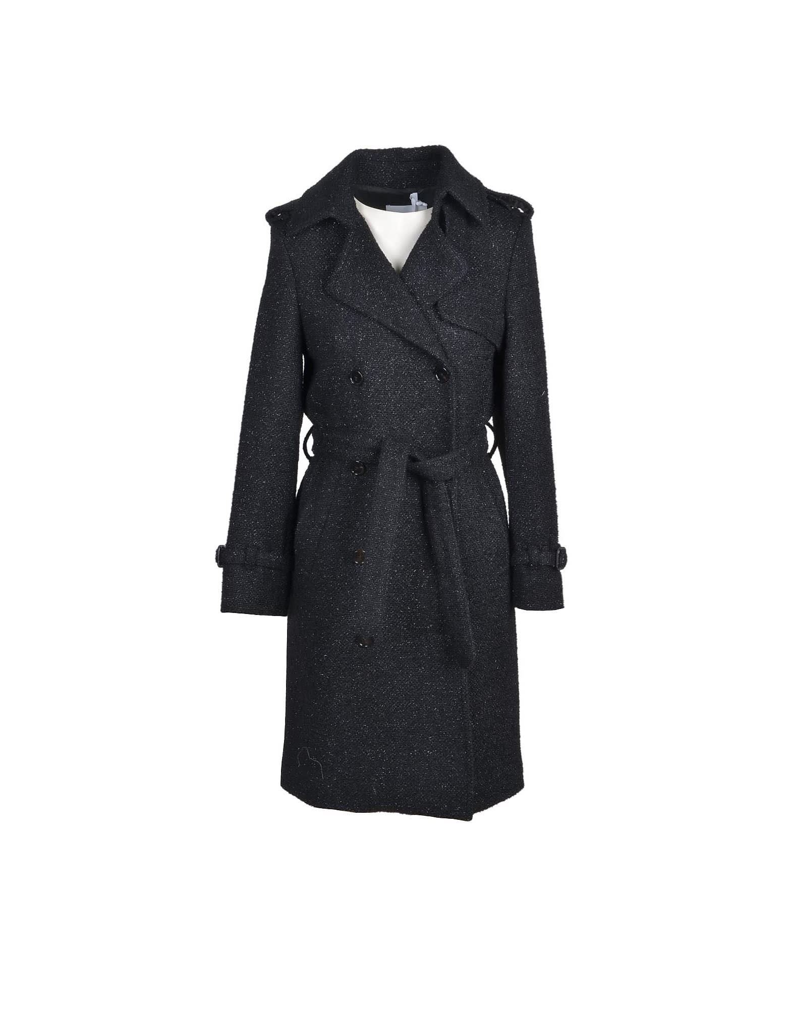 Dondup Womens Black Coat