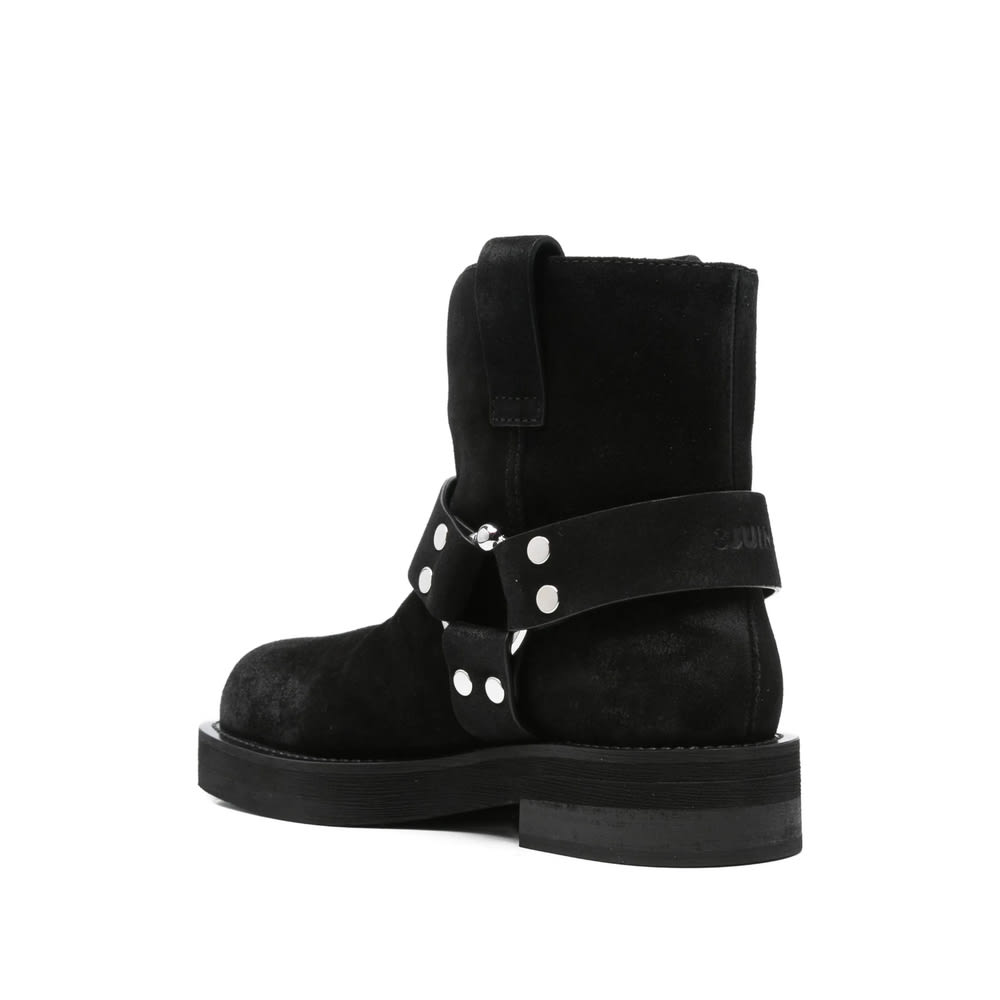 3juin Suede Calf Leather Steve Boots In Multi