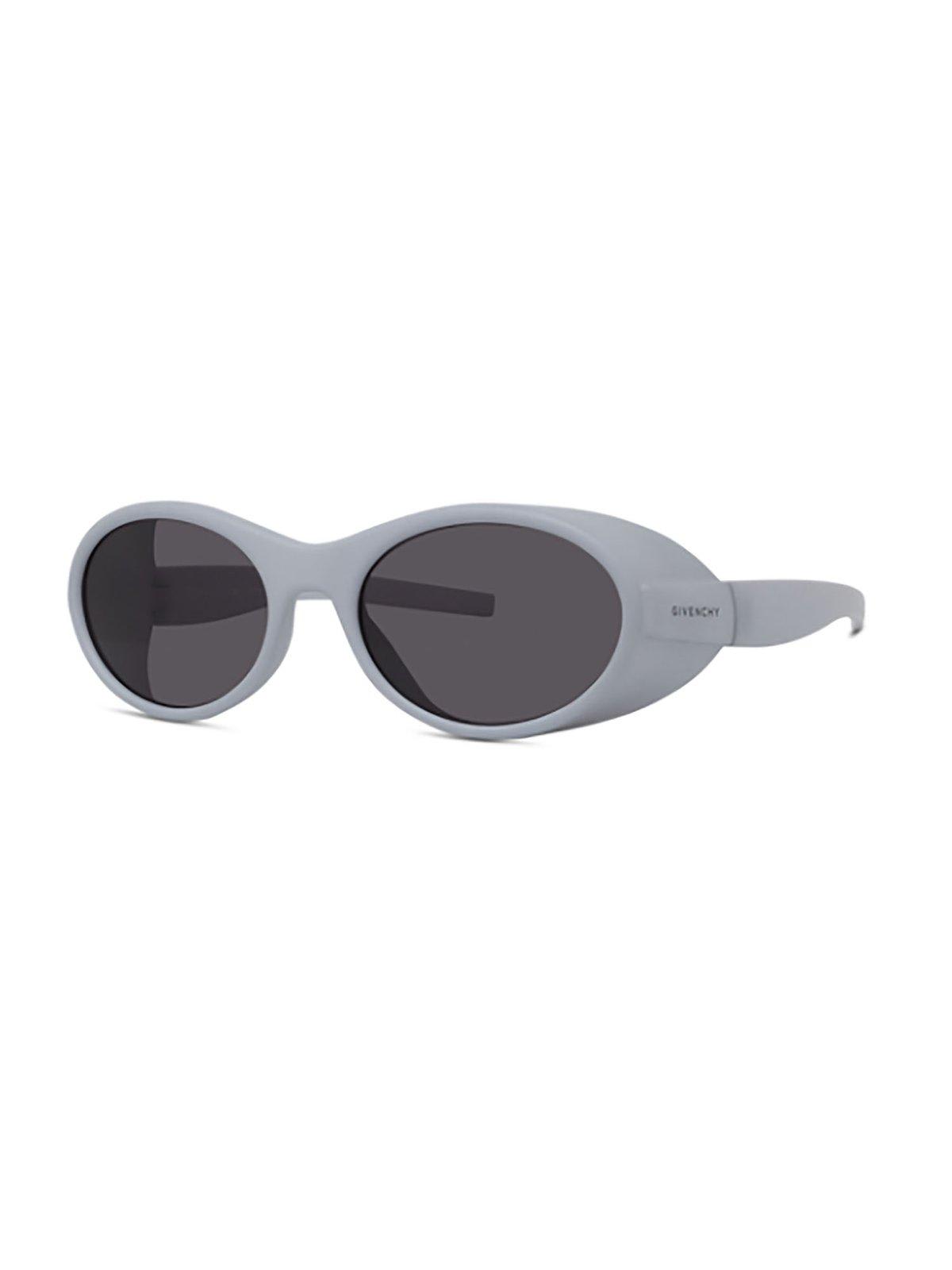 Shop Givenchy Oval Frame Sunglasses In 20a