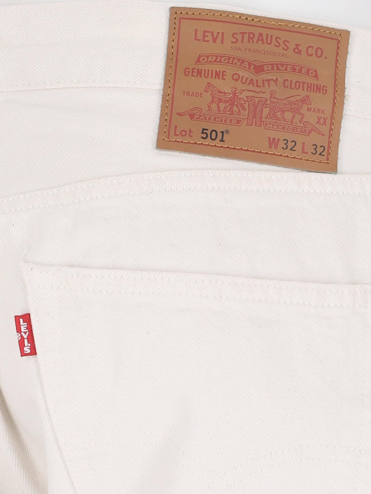 Shop Levi's 501 My Candy Jeans In Crema