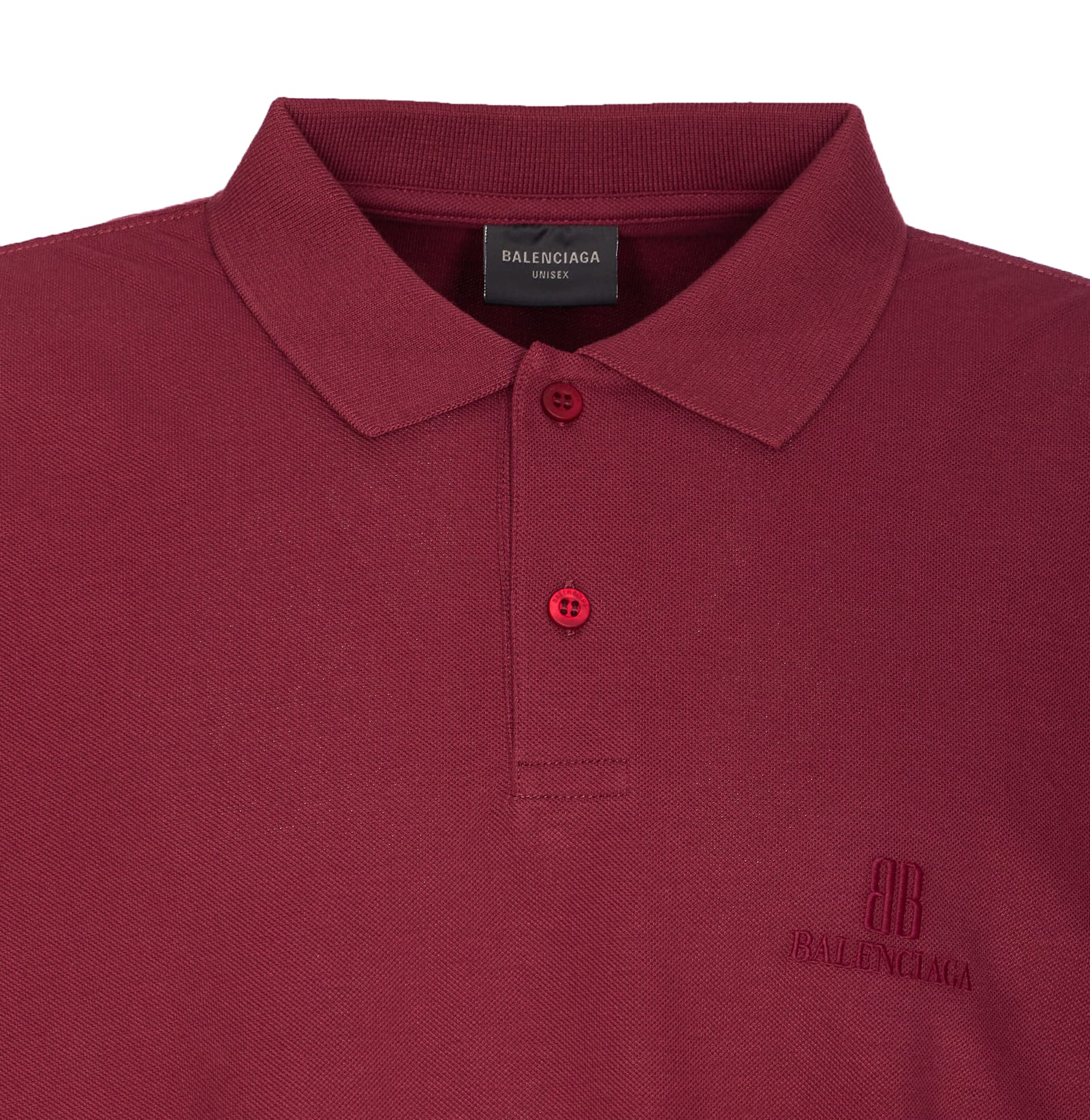 Balenciaga Crewneck Shirt With Nano Bb Style In Brown