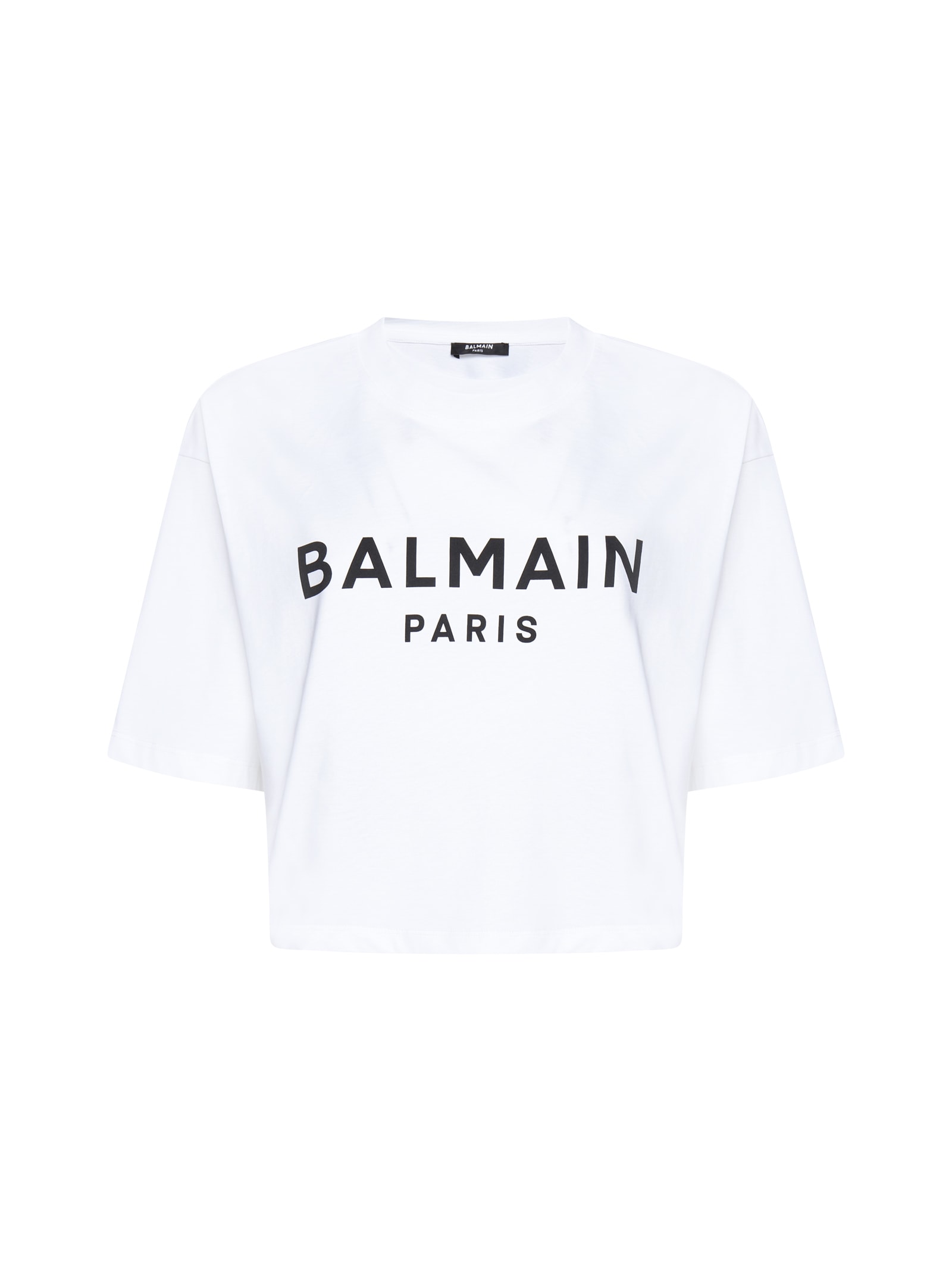 Shop Balmain T-shirt In White