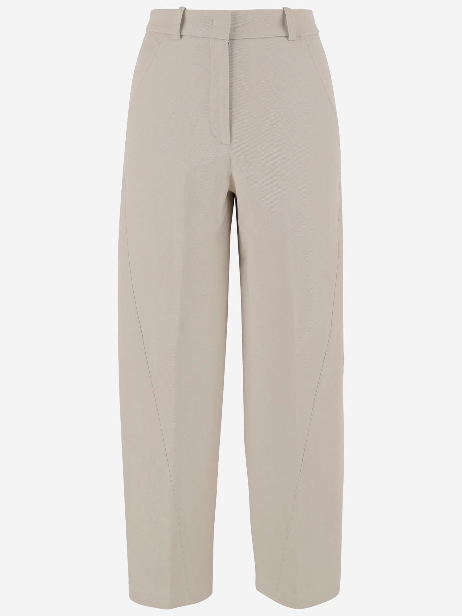 Stretch Cotton Pants