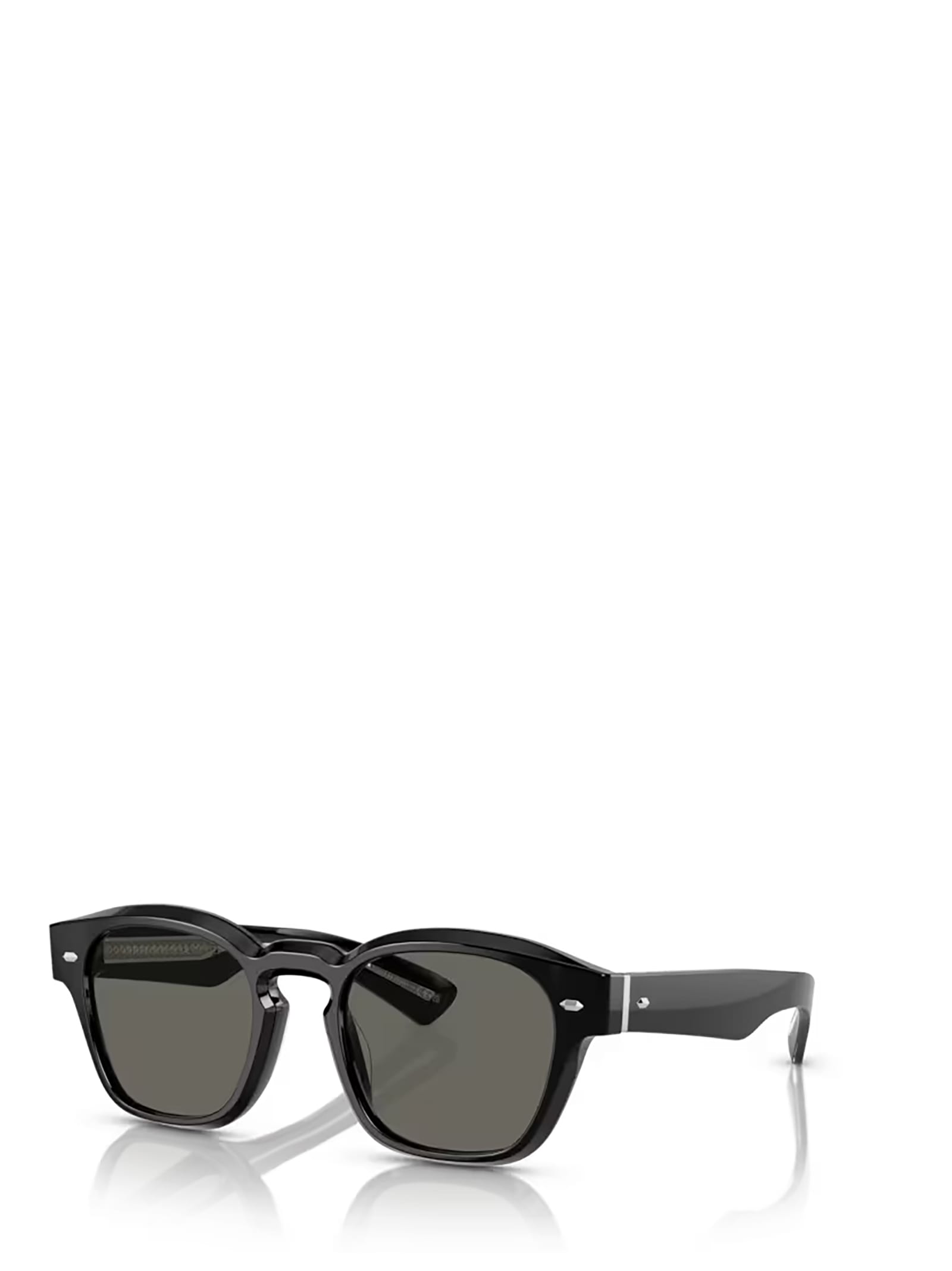 Shop Oliver Peoples Ov5521su Black Sunglasses