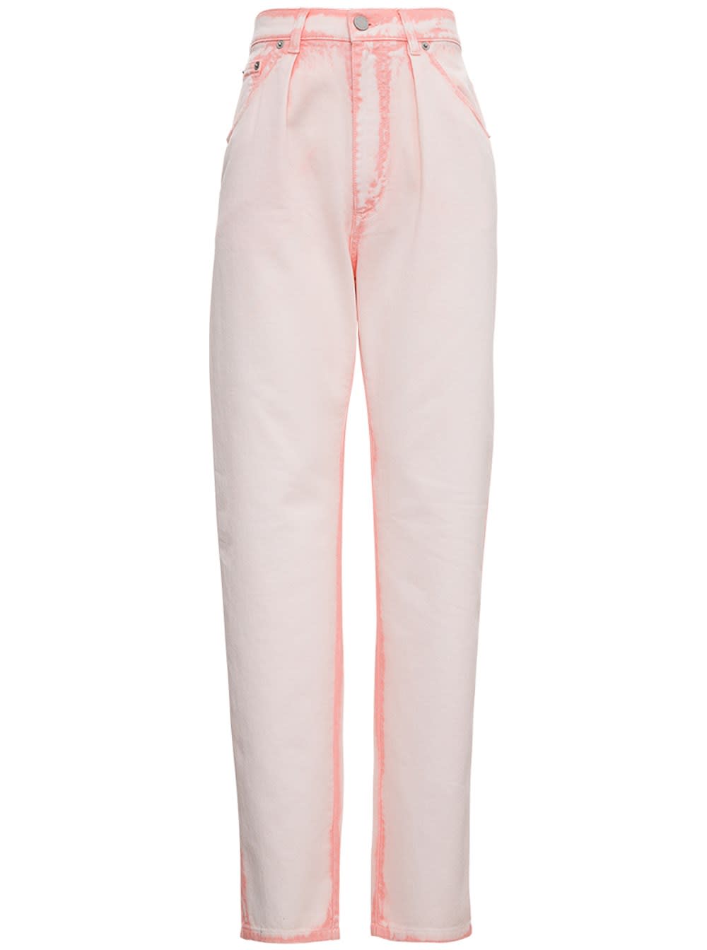 Alberta Ferretti Sky Dye Sorbet Pink Jeans
