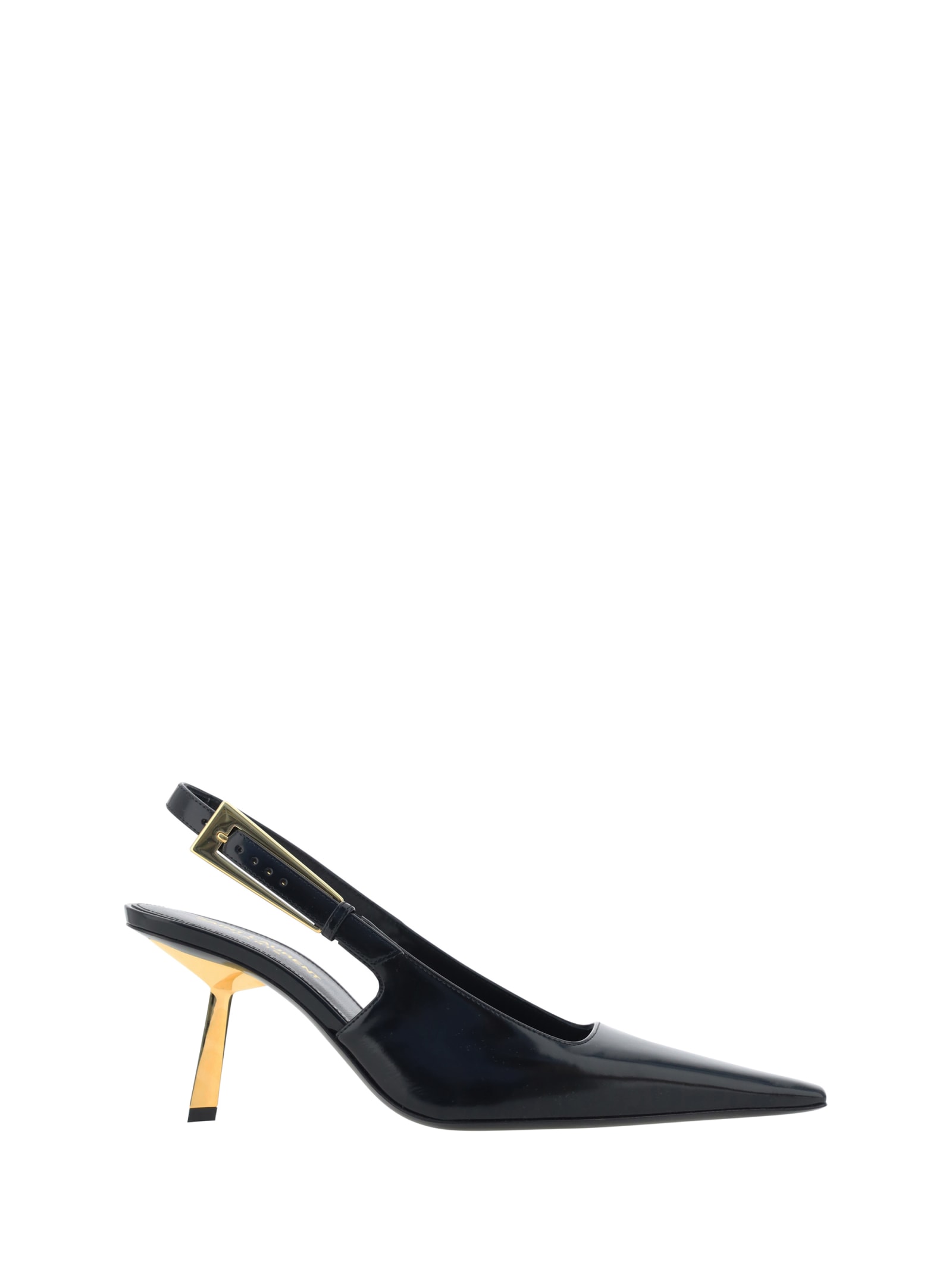 Shop Saint Laurent Vit Marilyn Pumps In Black