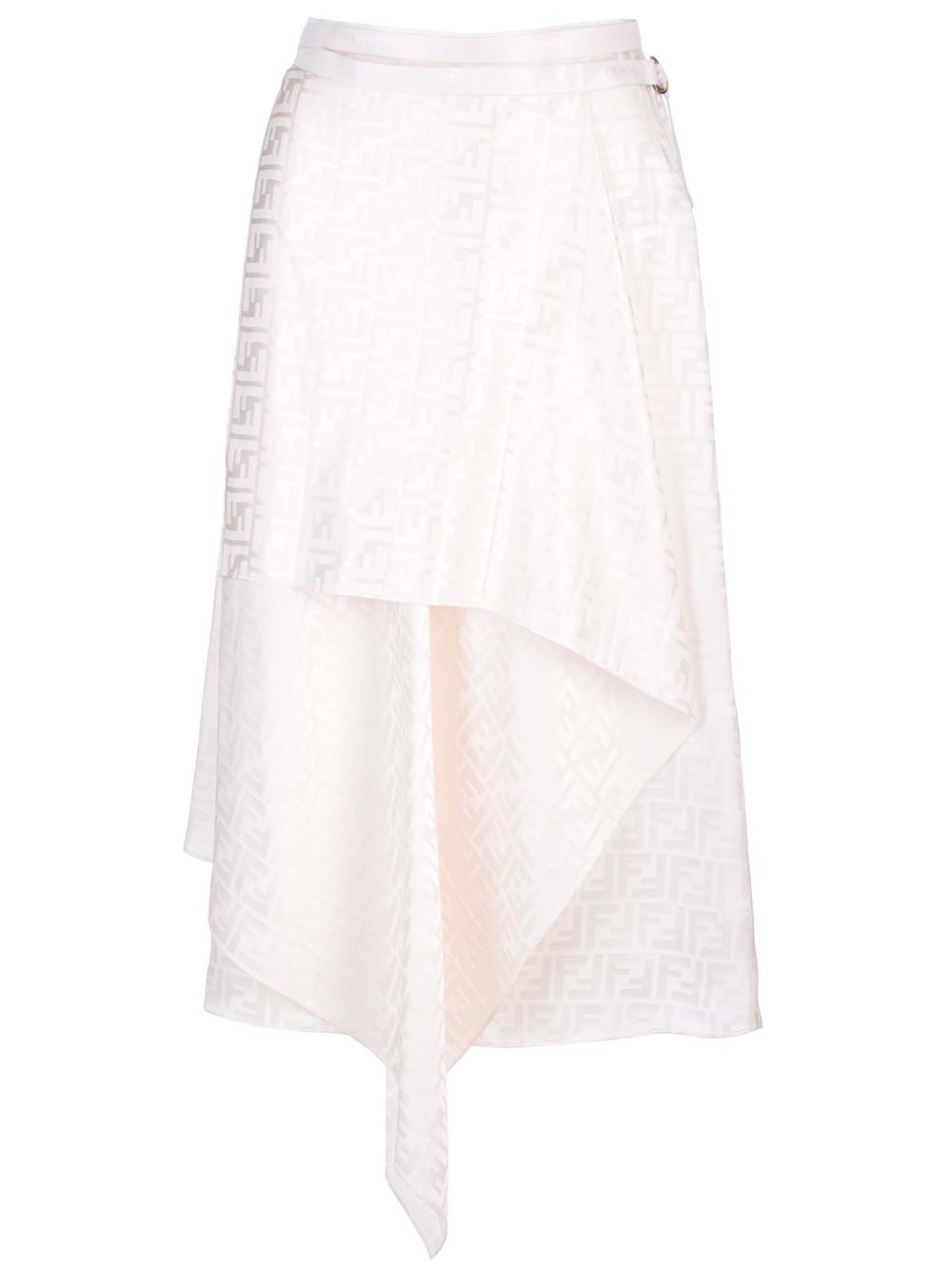 Fendi Silk Skirt