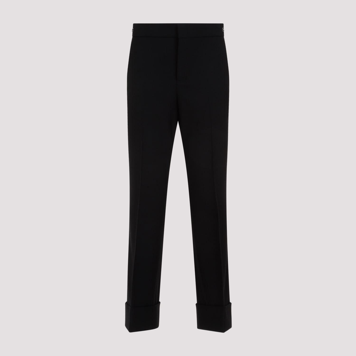 Shop Gucci Black Wool Pants