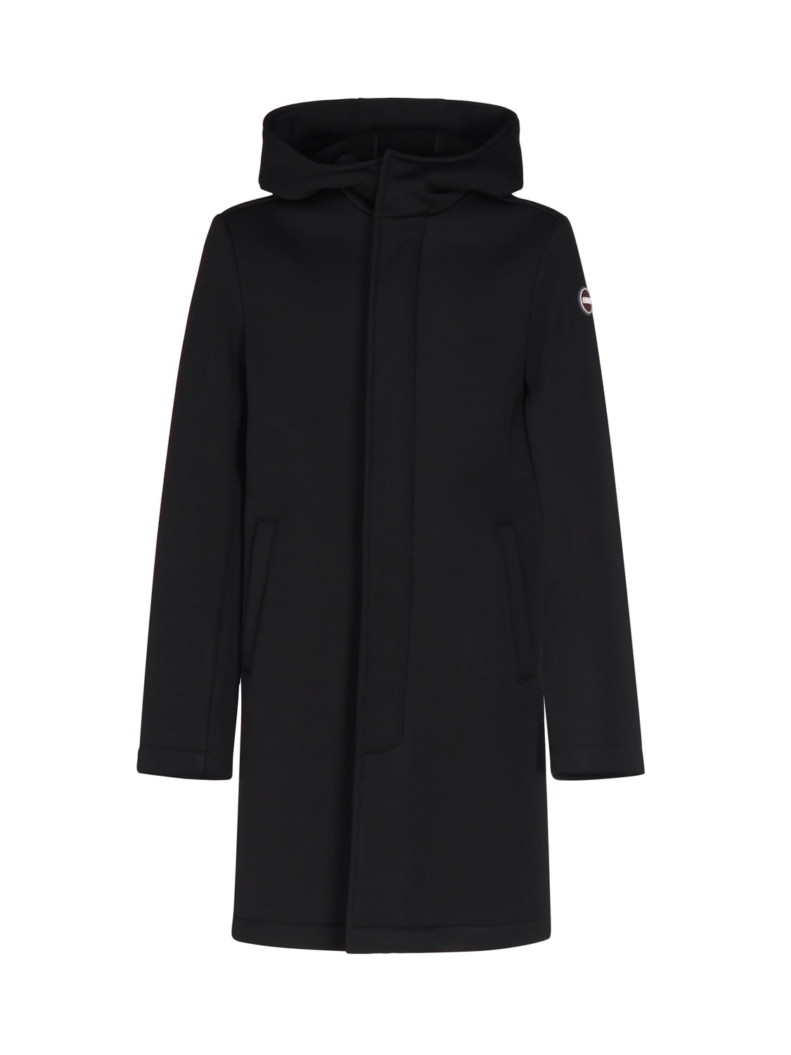 Colmar Wool Jacket With Hood In Black