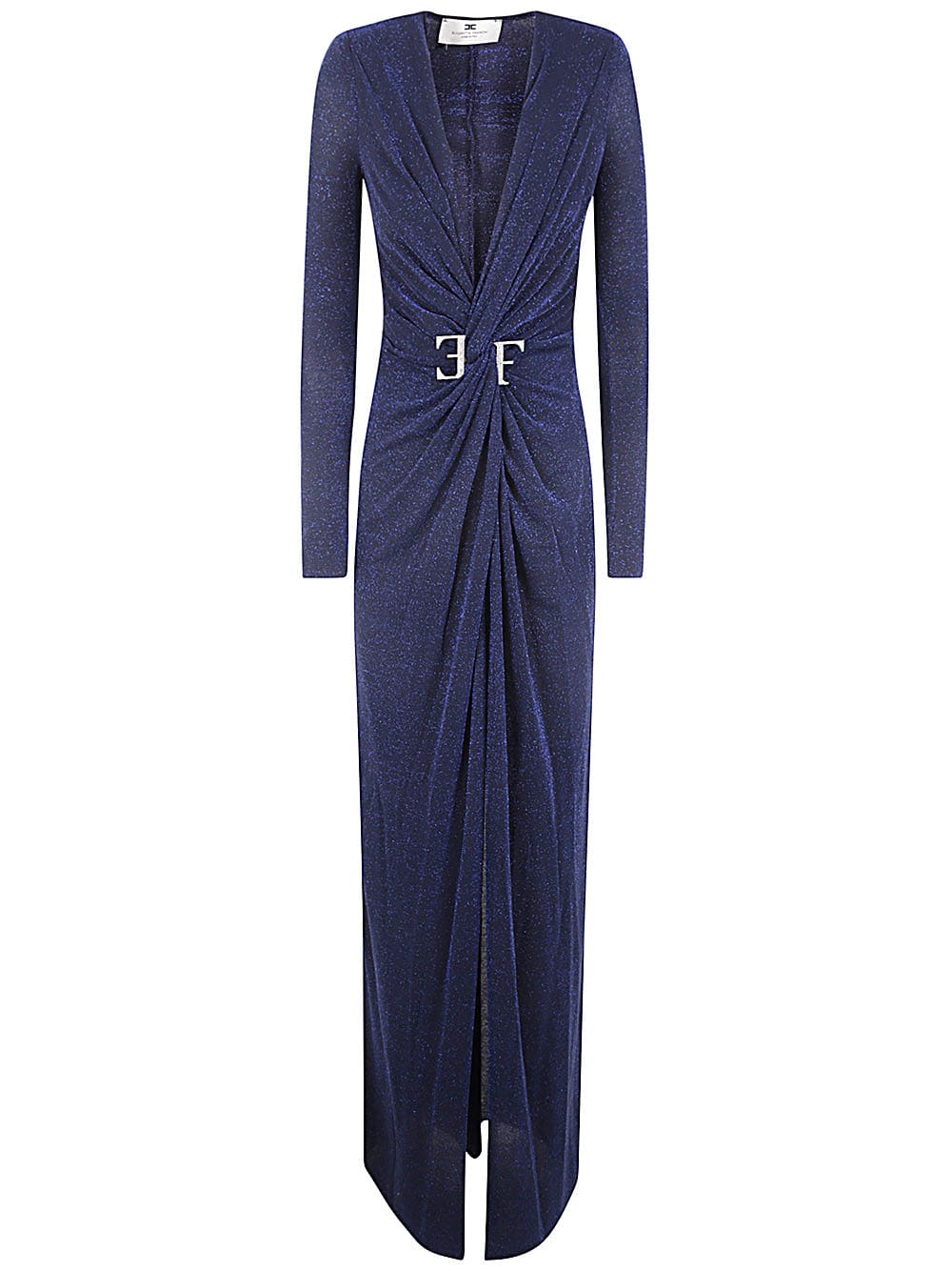 Shop Elisabetta Franchi Women Dress In Navy