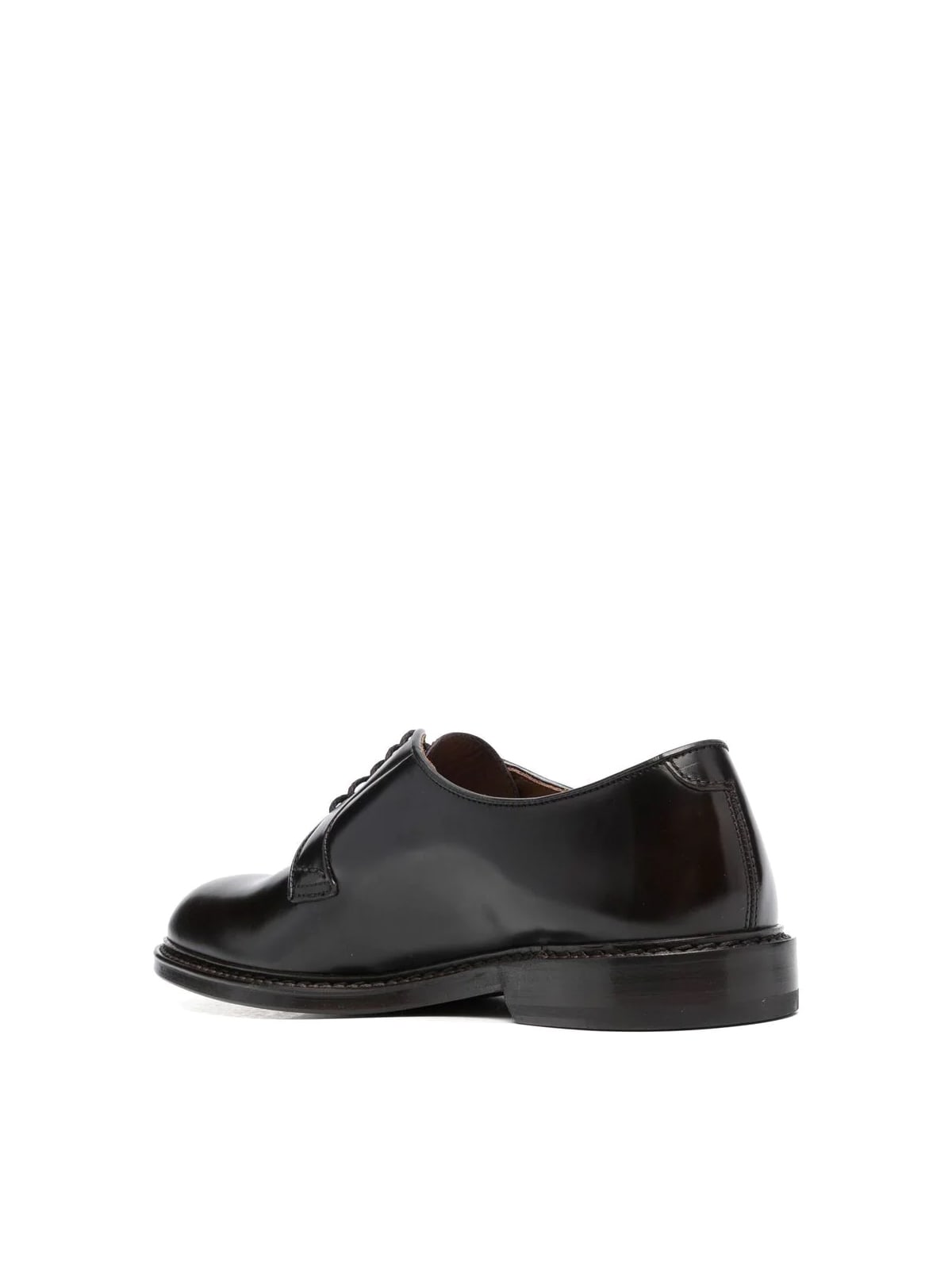 Shop Doucal's Derby Shoes In Ebano