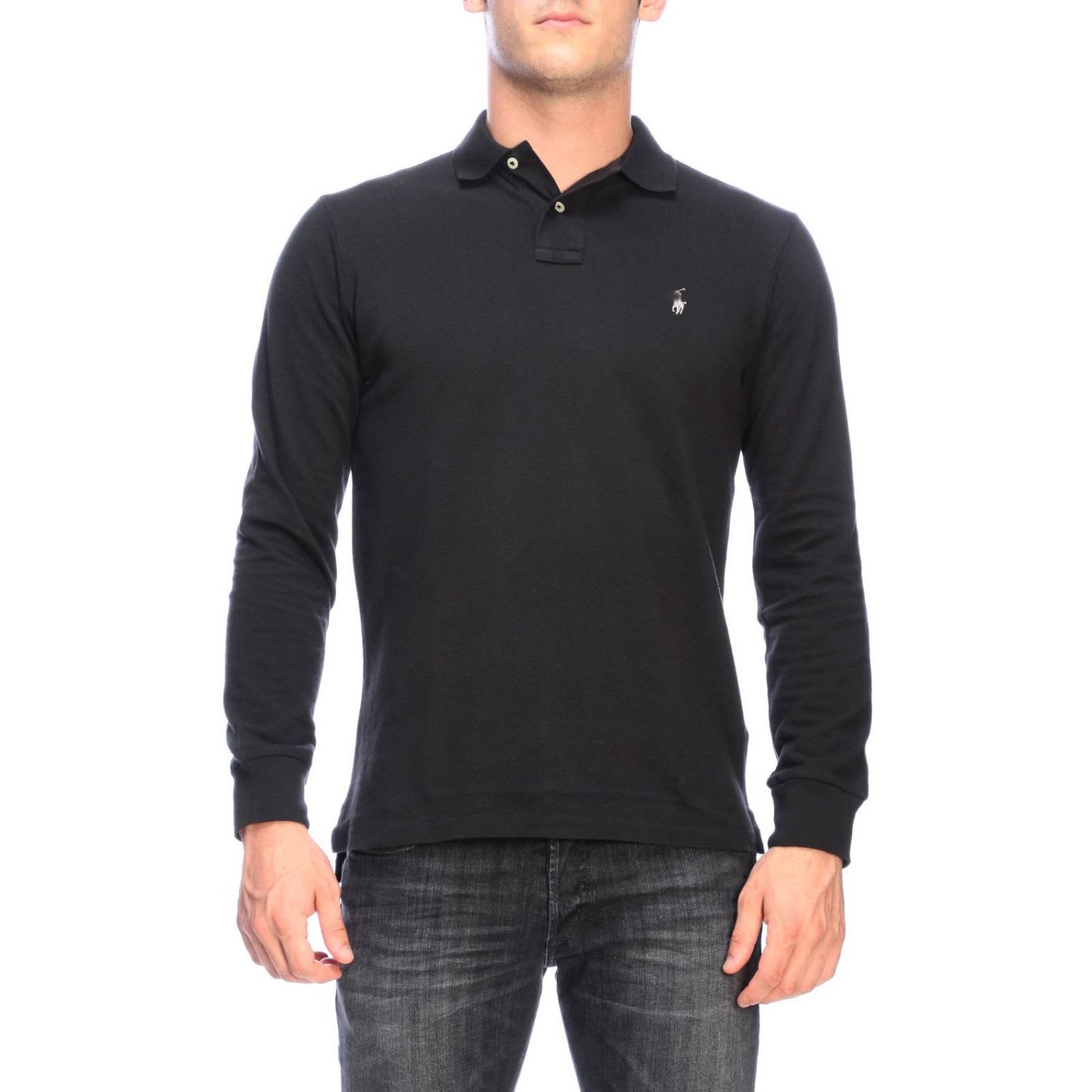 mens black ralph lauren polo shirt