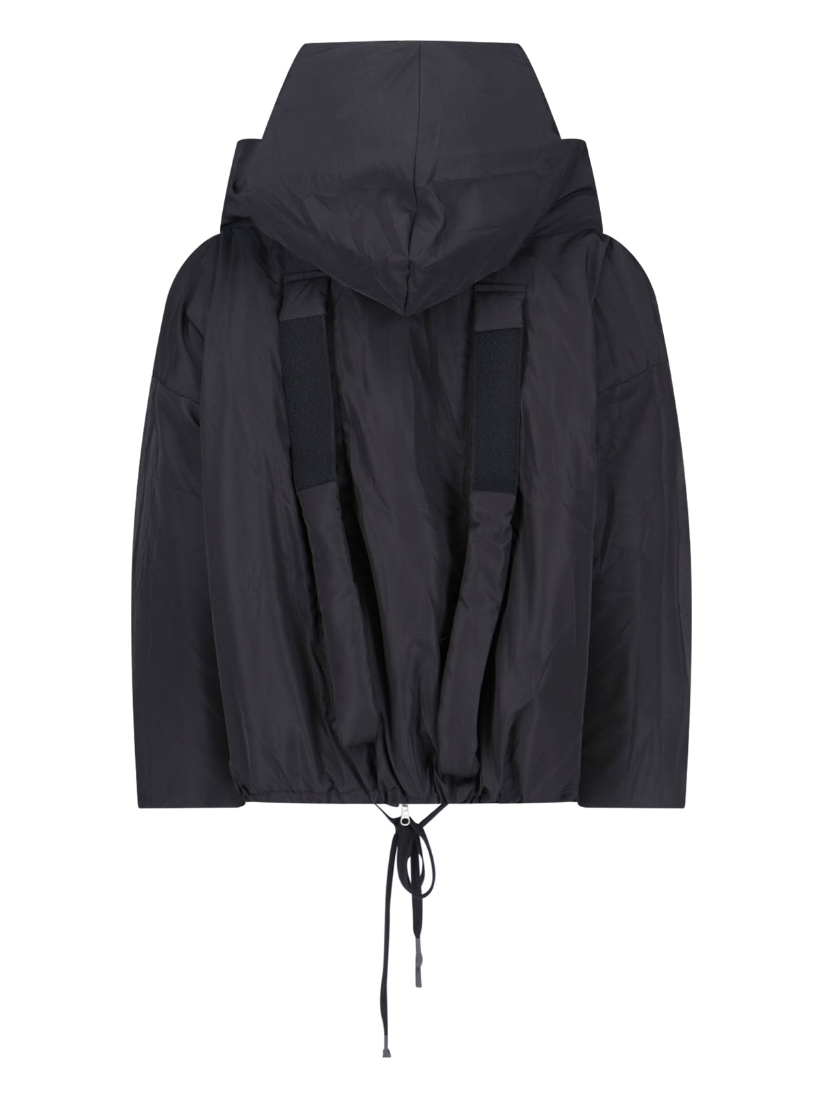 Kimonorain Reversible Waterproof Jacket In Black