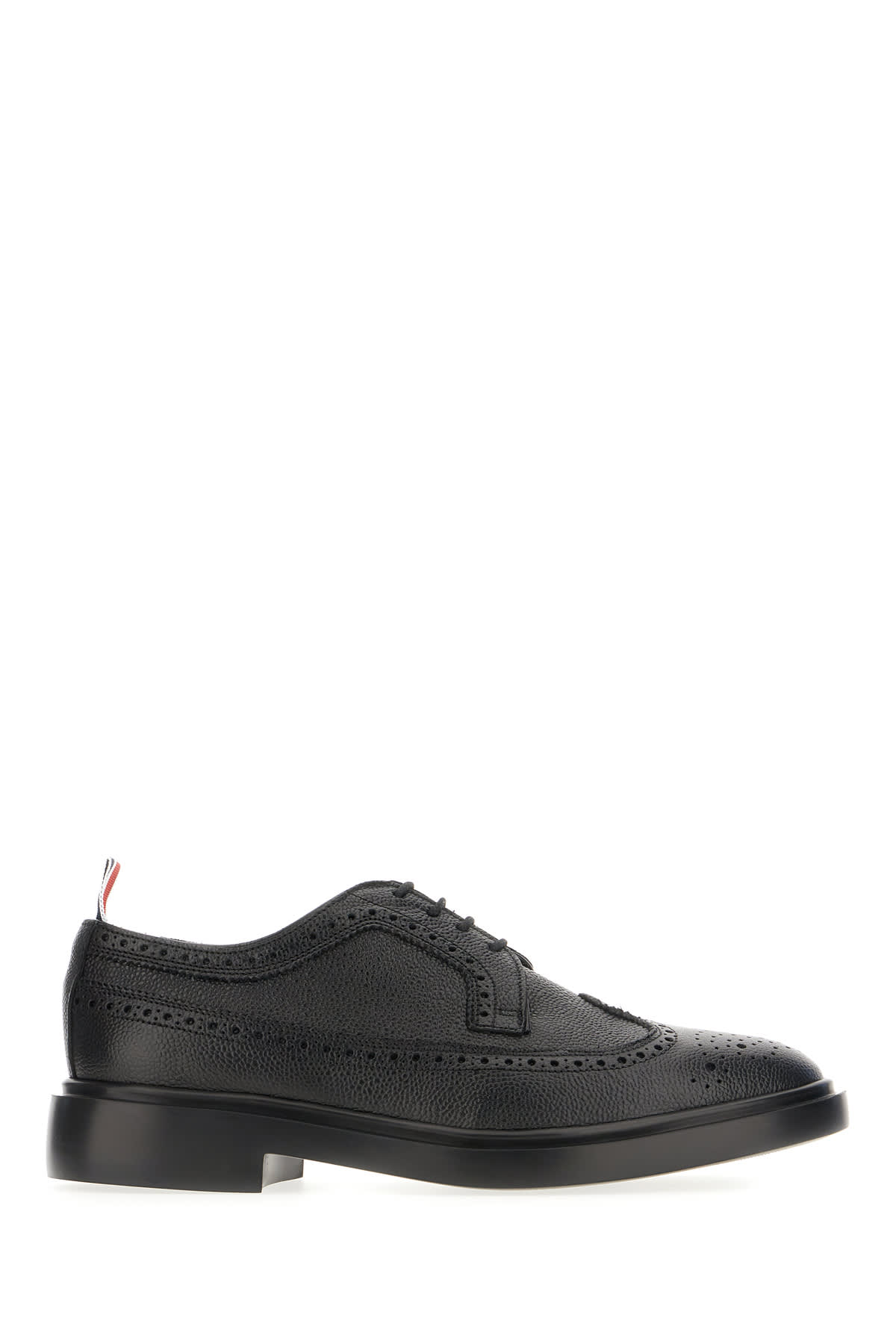 Thom Browne Black Leather Lace-up Shoes