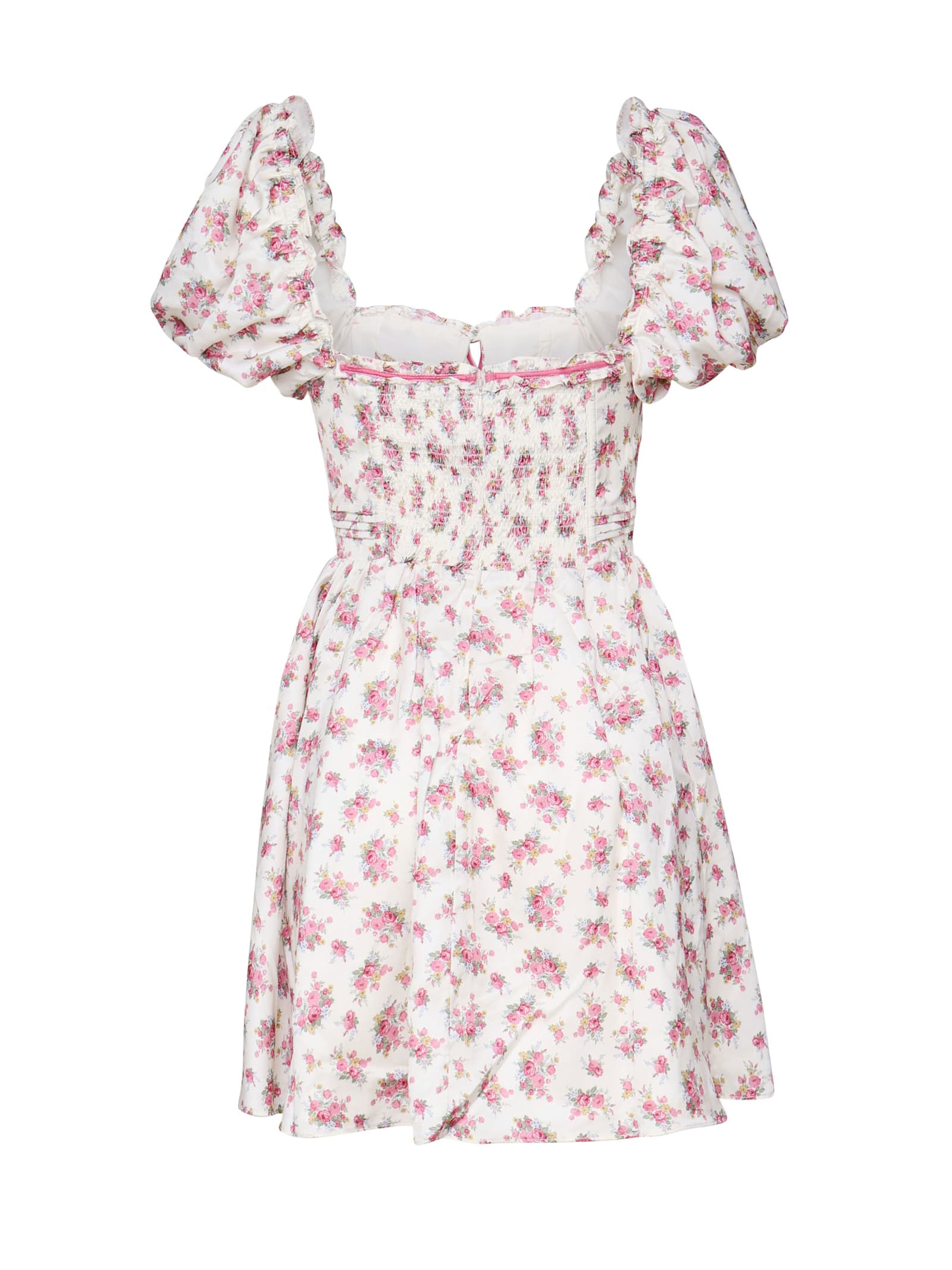 Shop For Love &amp; Lemons Etienne Mini Dress In Pink